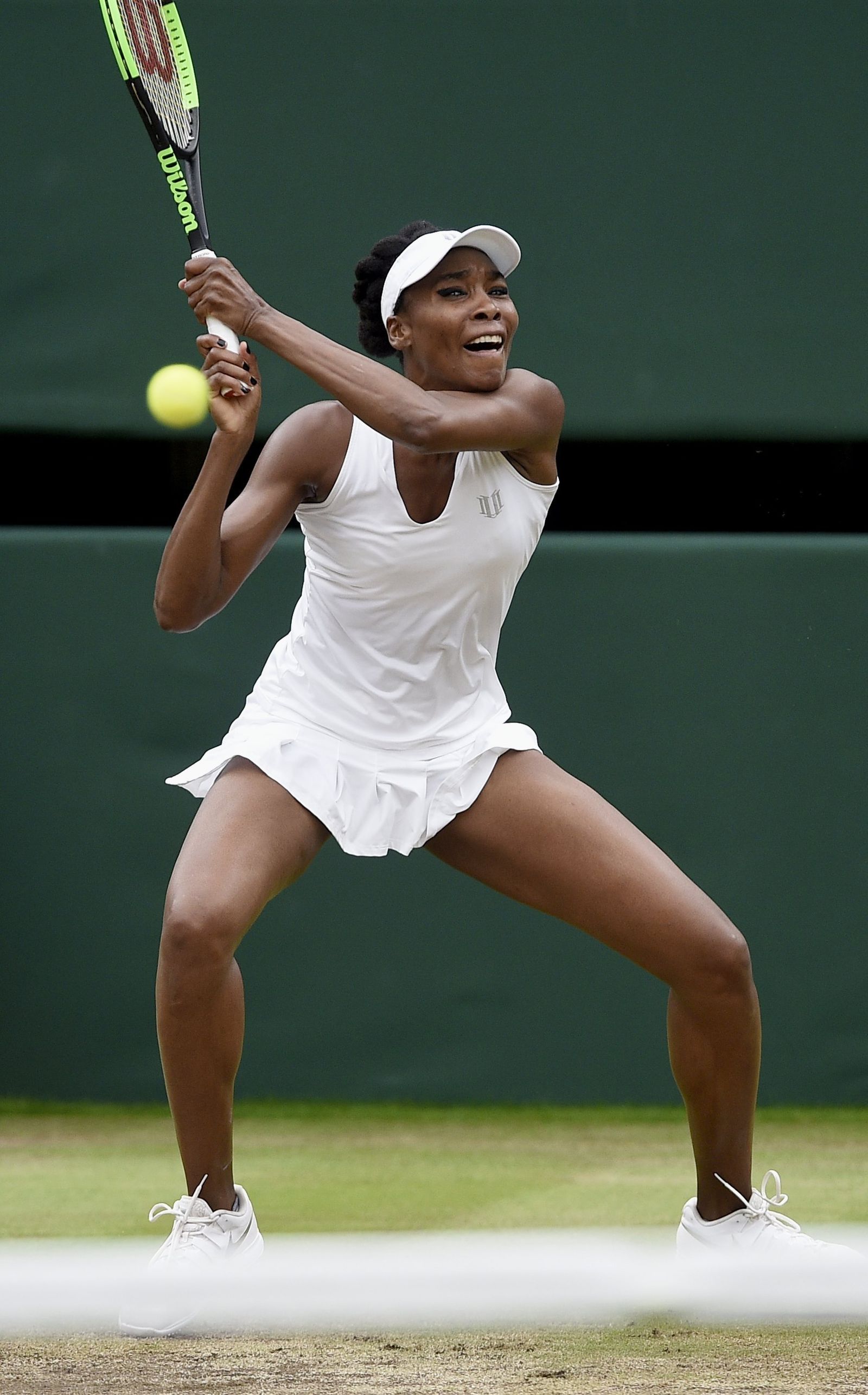 Las imágenes de la final Muguruza-Venus Williams de WImbledon