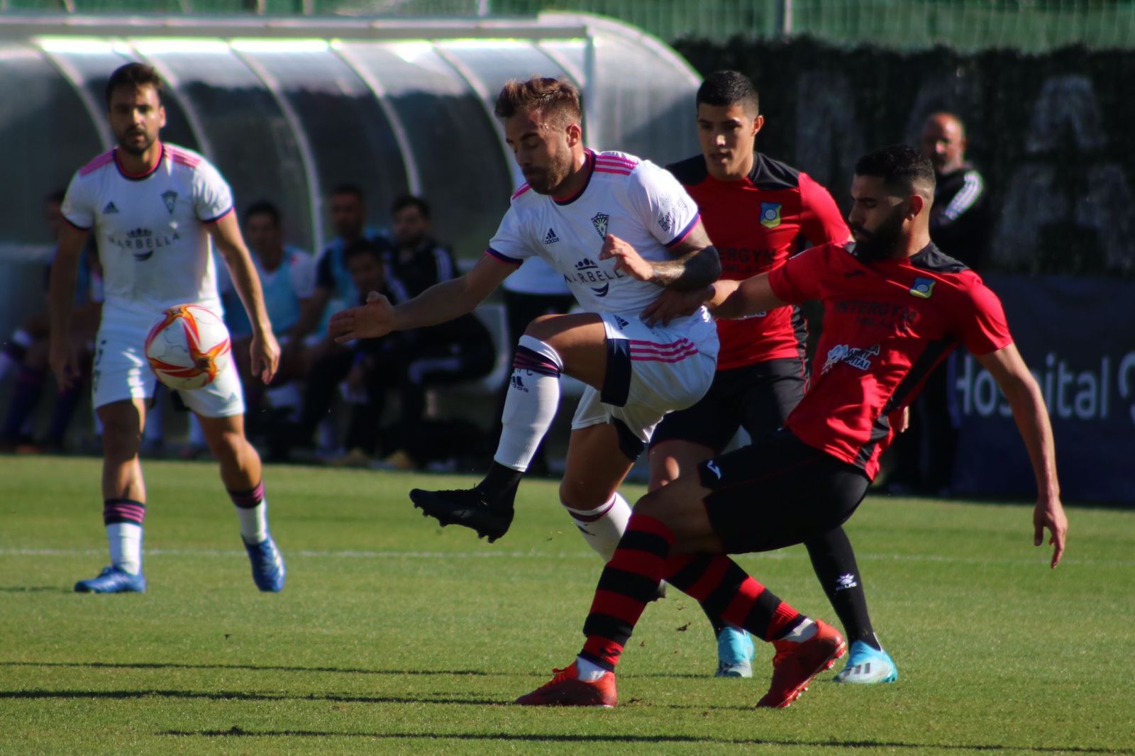 Una momento del Marbella-I. Melilla