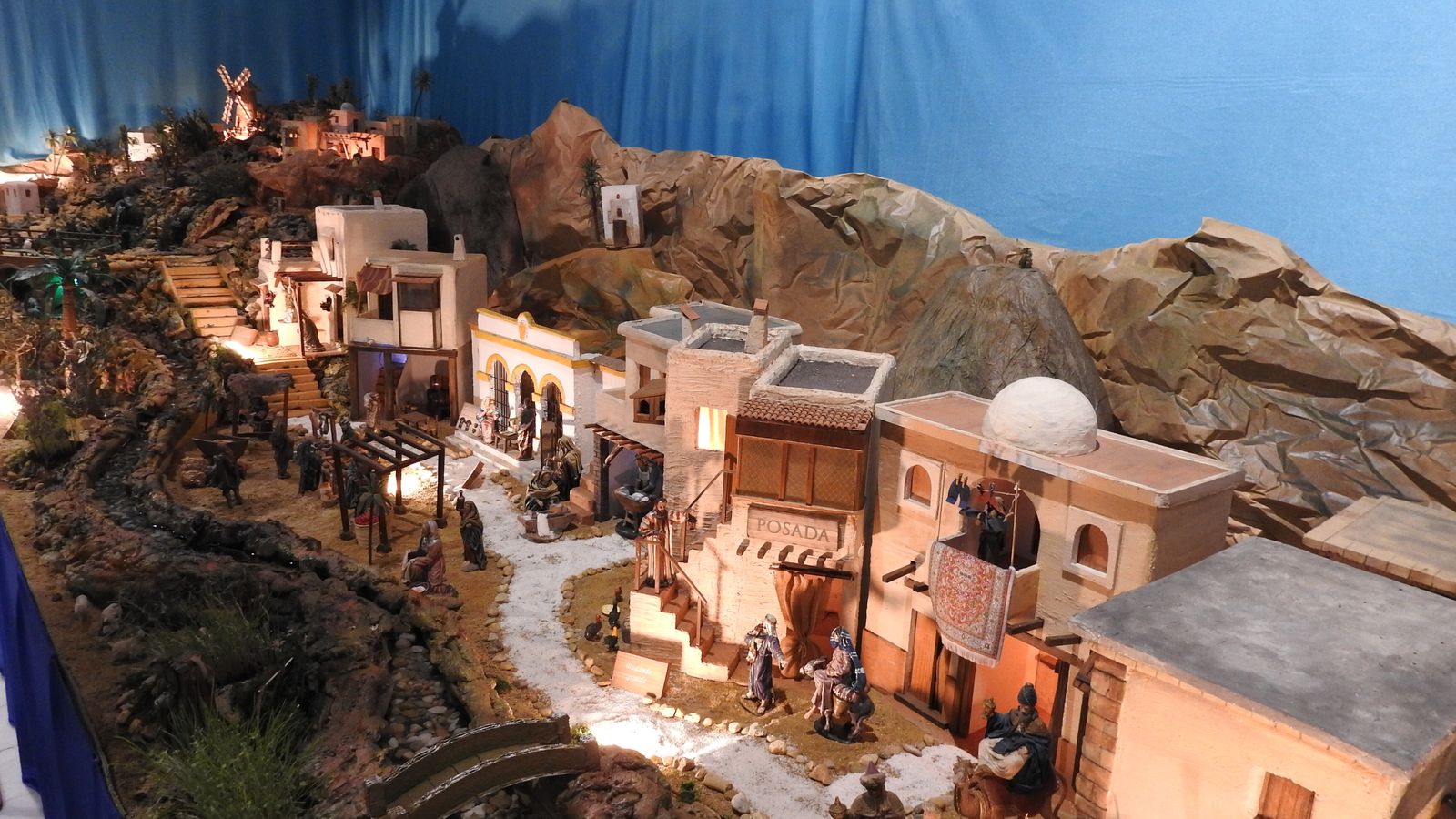 Belén gigante del Paso Blanco de Huércal-Overa.