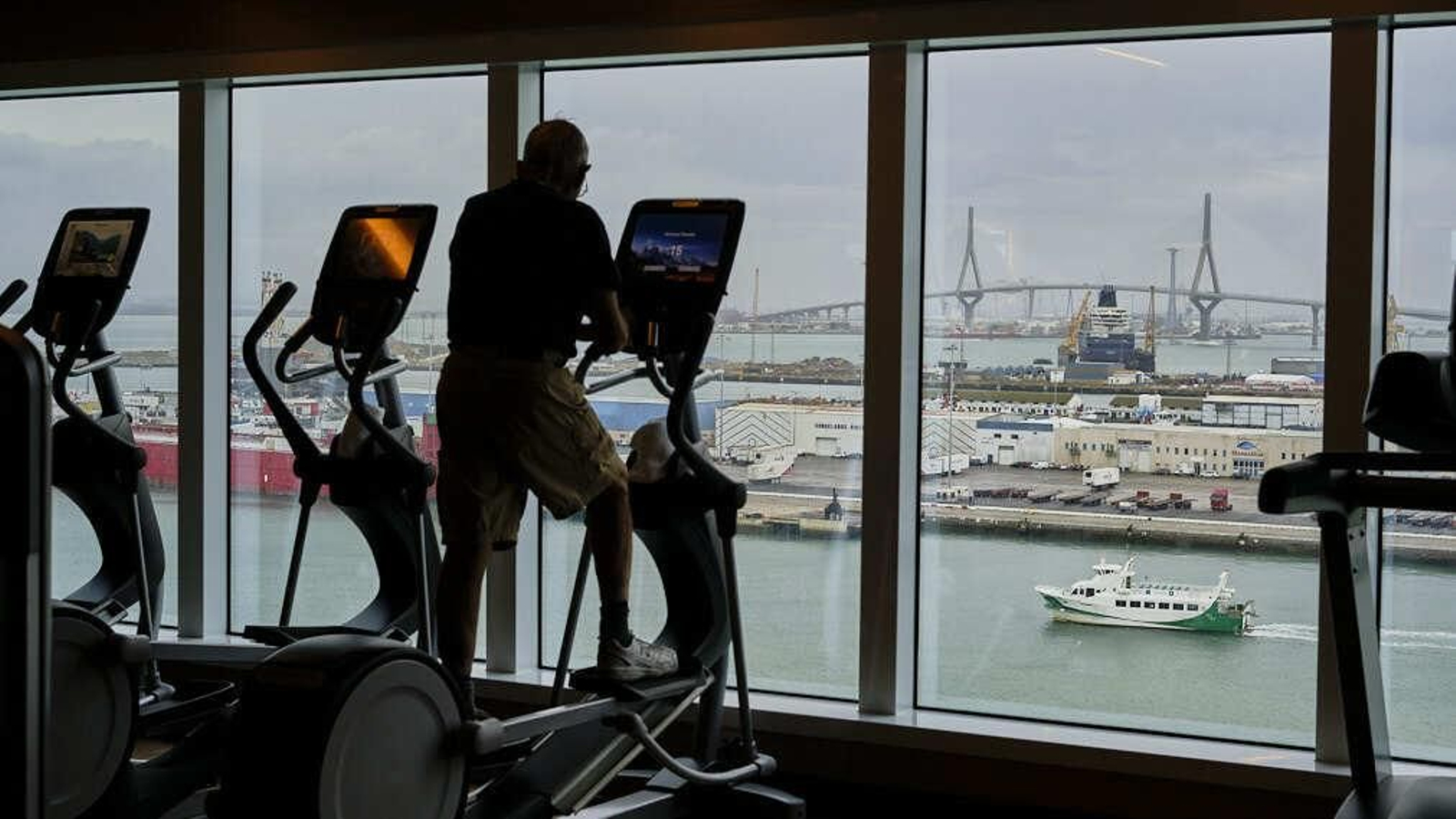 Interior del buque Sky Princess