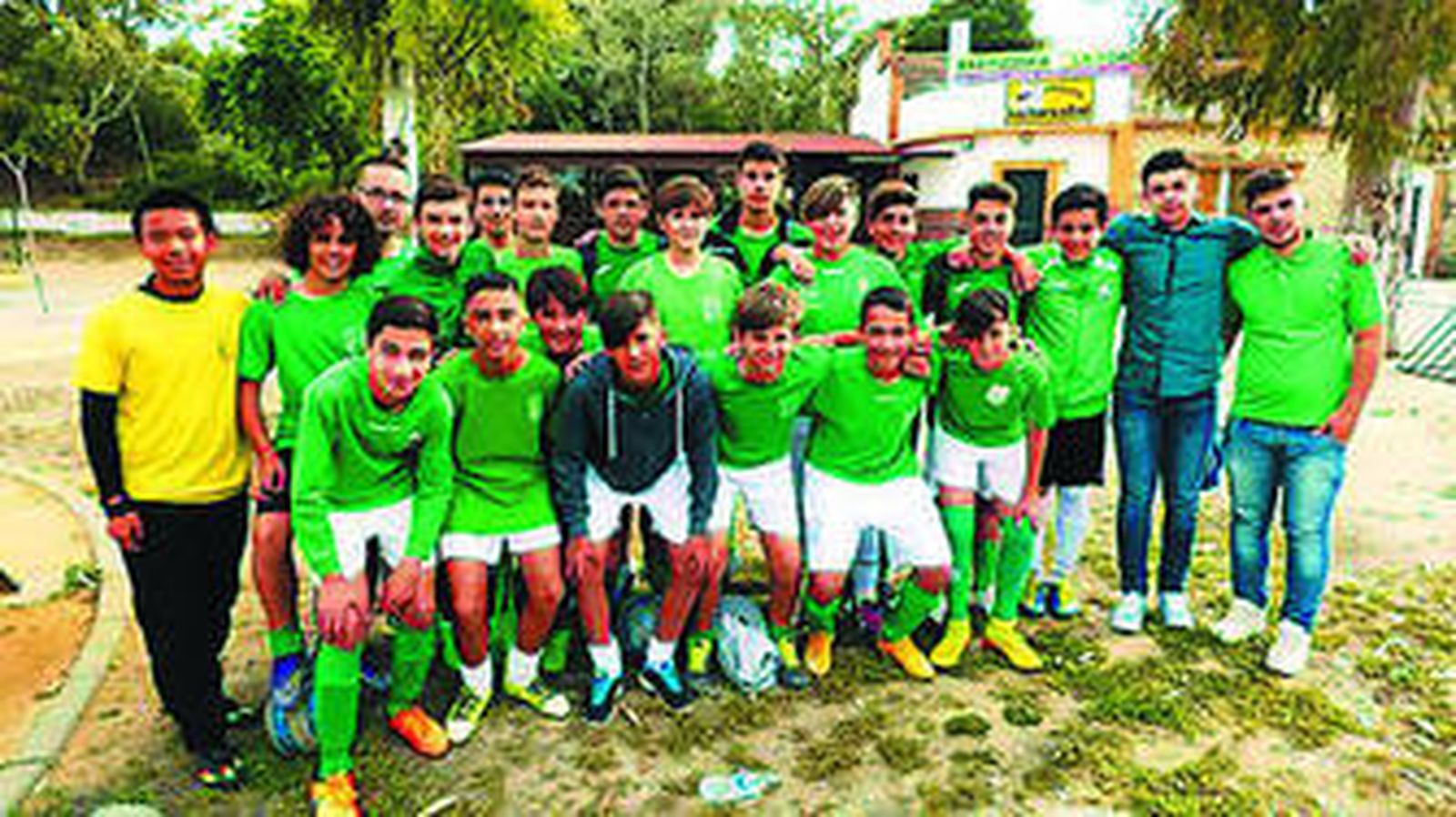 El Rota infantil tendrá que tirar de todos sus argumentos futbolísticos para remontar su eliminatoria.