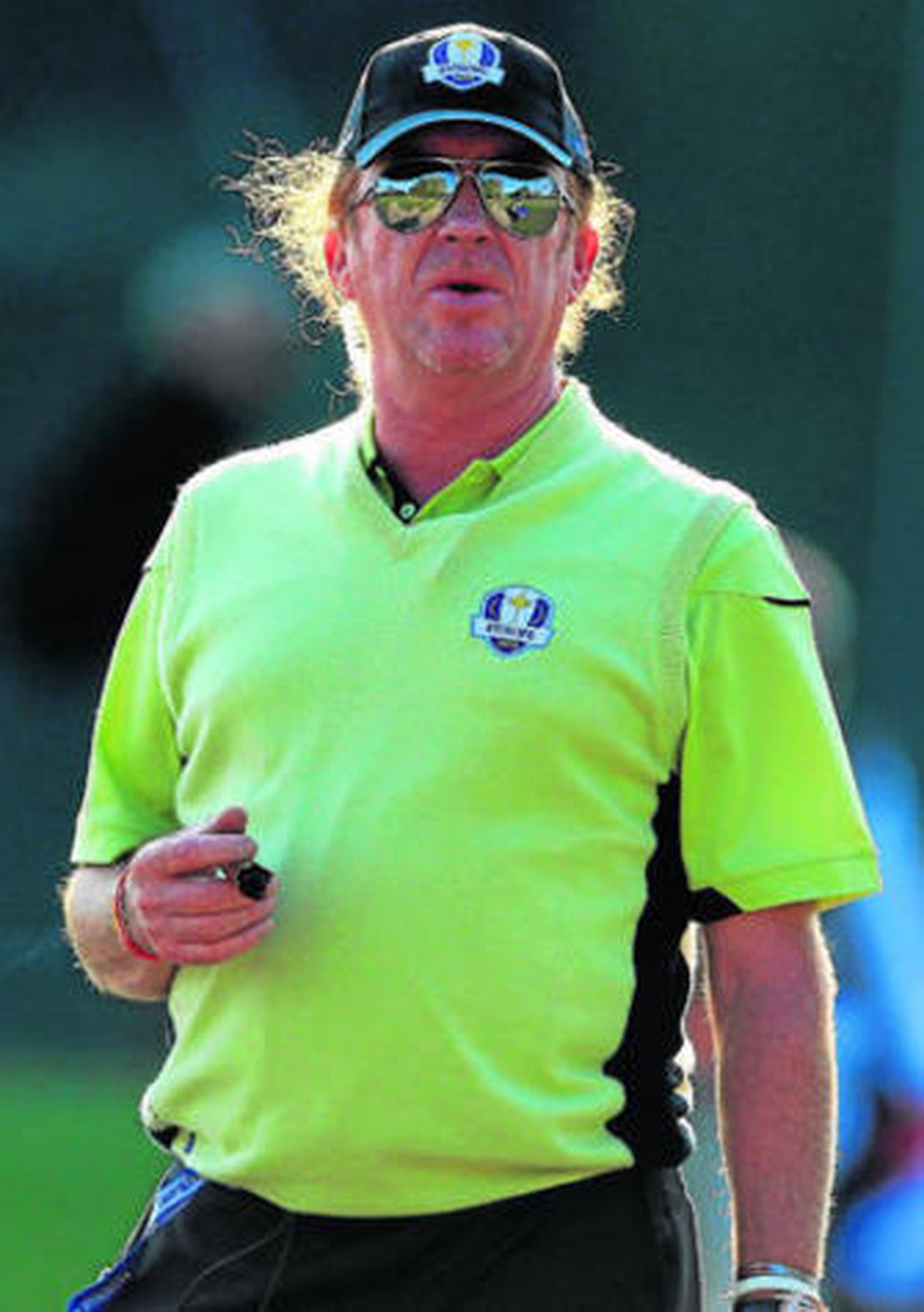Miguel Ángel Jiménez, durante la pasada Ryder Cup.