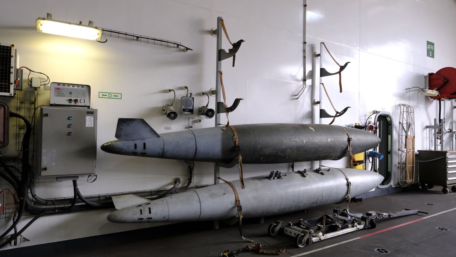 Fotogalería de la visita al portaaviones Juan Carlos I. Puerto de Almería.