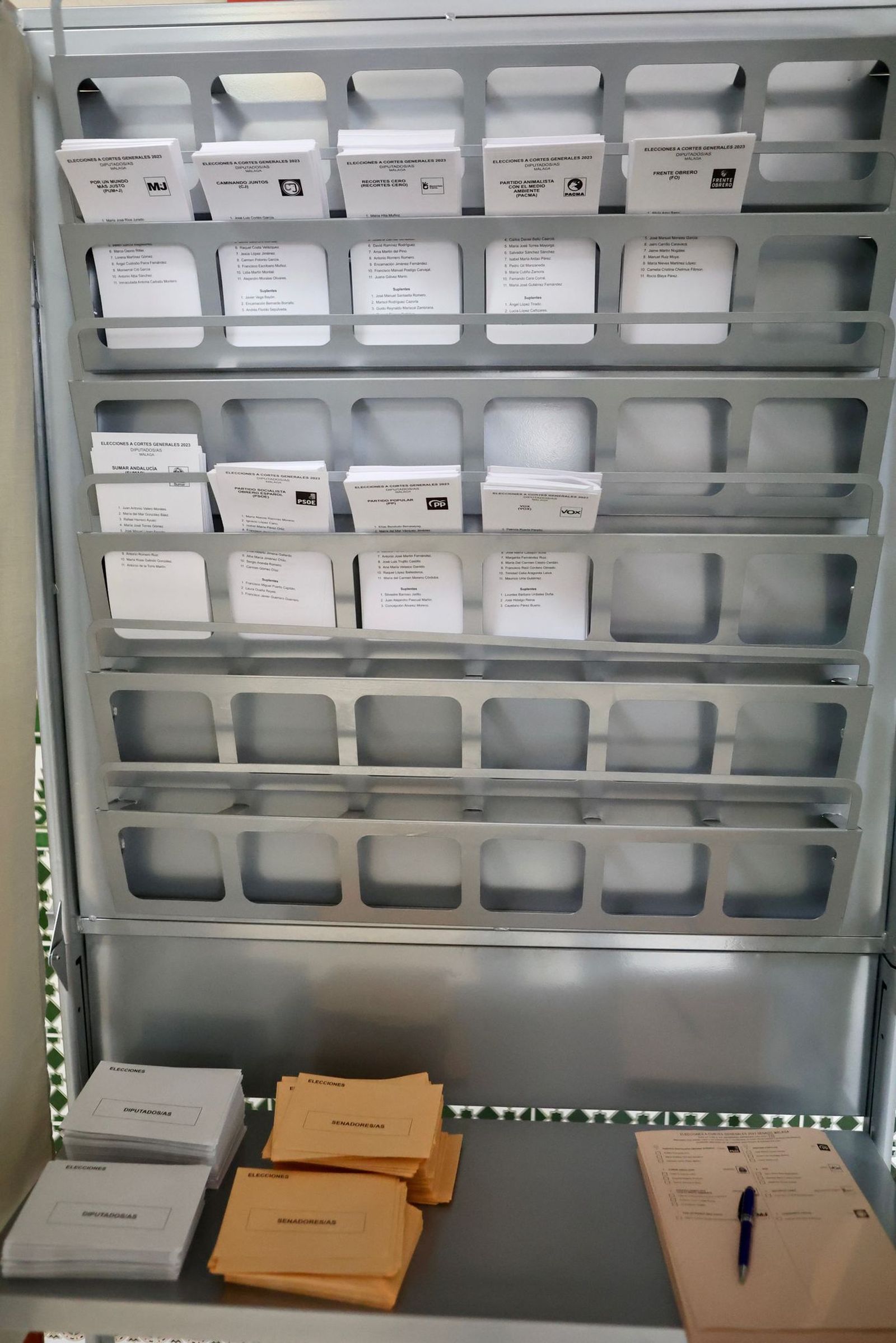 Las fotos de las elecciones generales del 23-J en Málaga