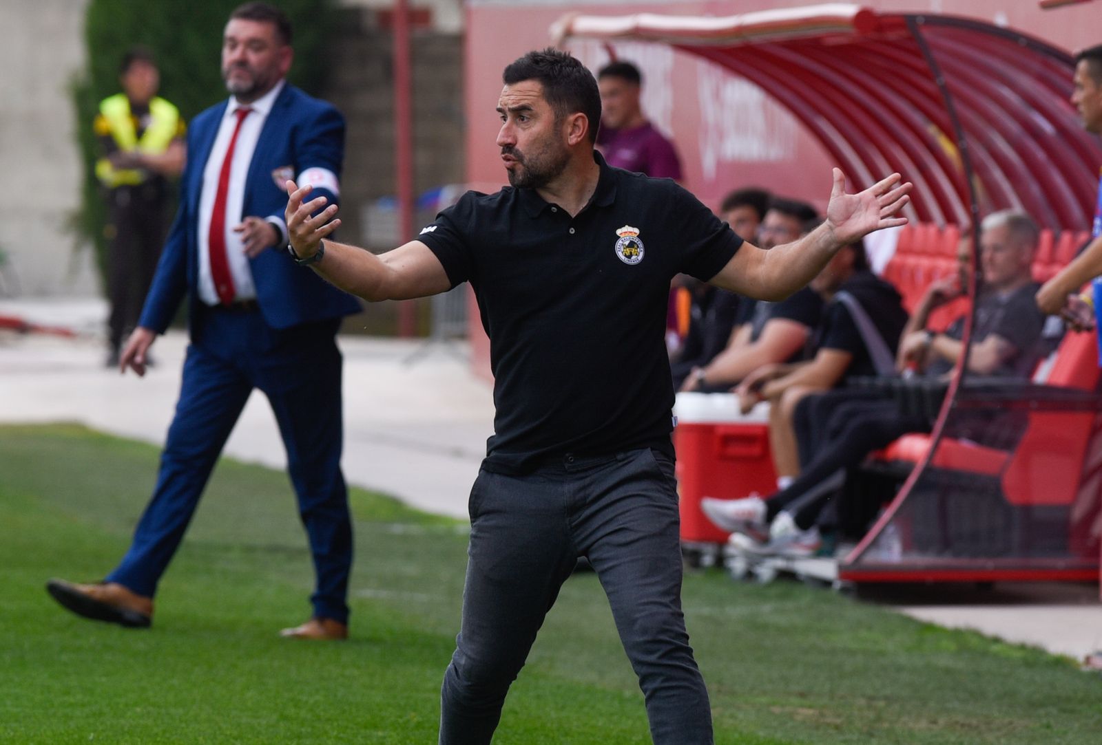 Partido del Sevilla Atlético con la Real Balompédica Linense