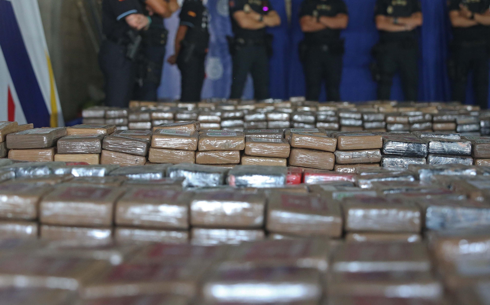 Fotos del mayor alijo de cocaína de la historia de España intervenido en Algeciras