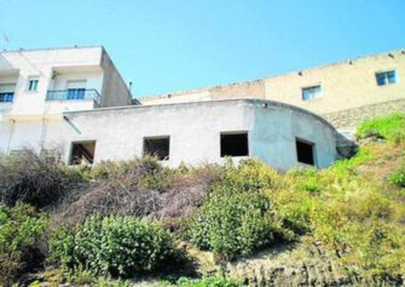 Primera fase de las obras del museo etnográfico de Armuña.