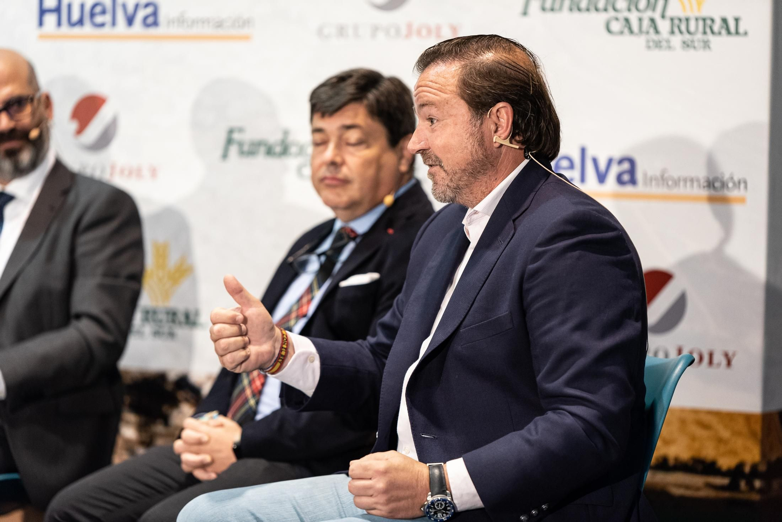 Imágenes del encuentro con las denominaciones de origen e indicadores geográficos protegidos de Huelva