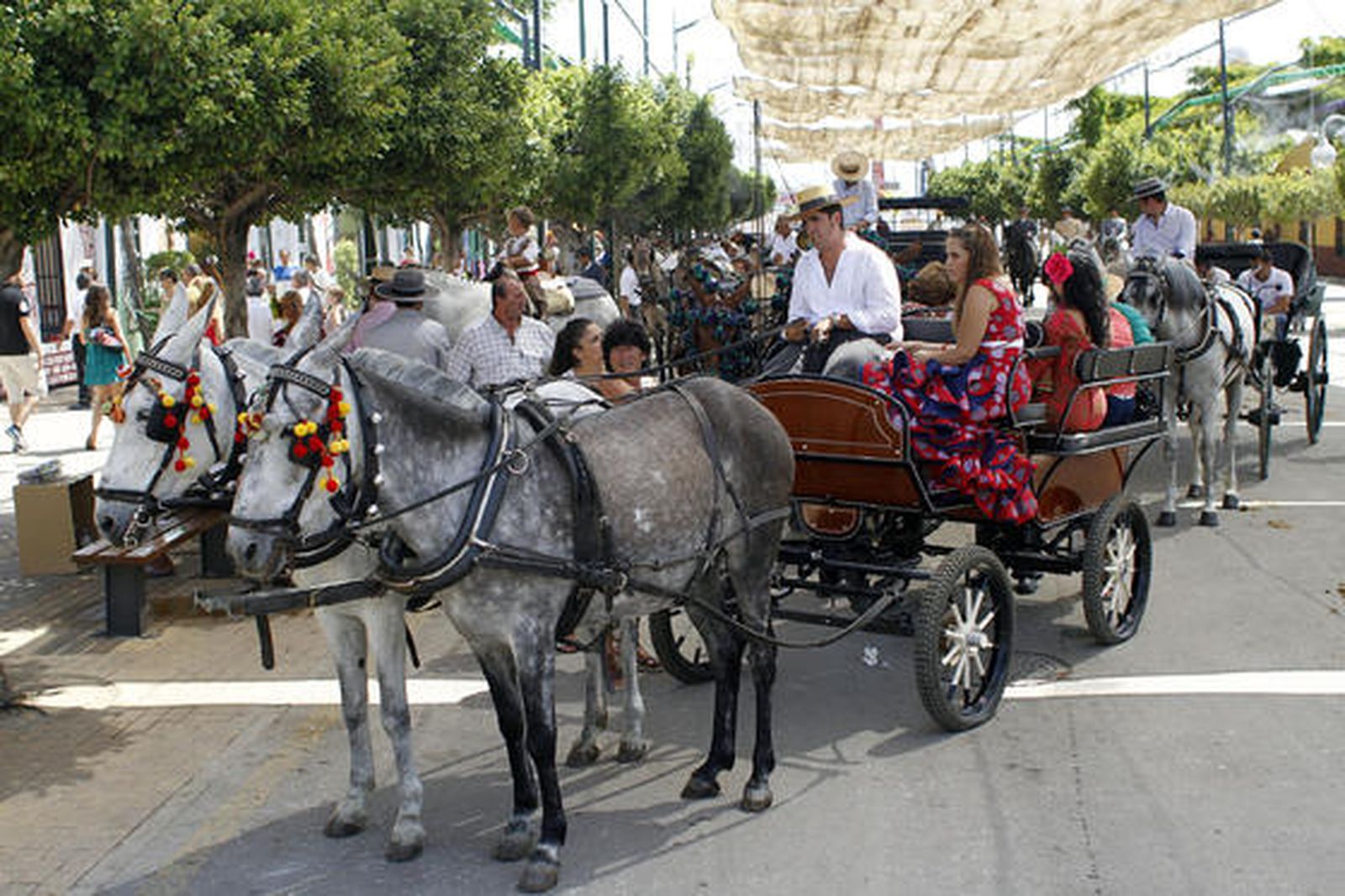 Hora de barrer la fiesta 

Foto: Lorena Avilés