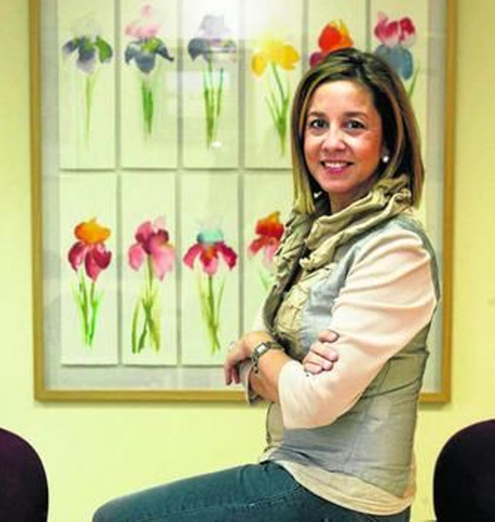 Alicia Conde, neumóloga del Hospital Clínico San Cecilio.