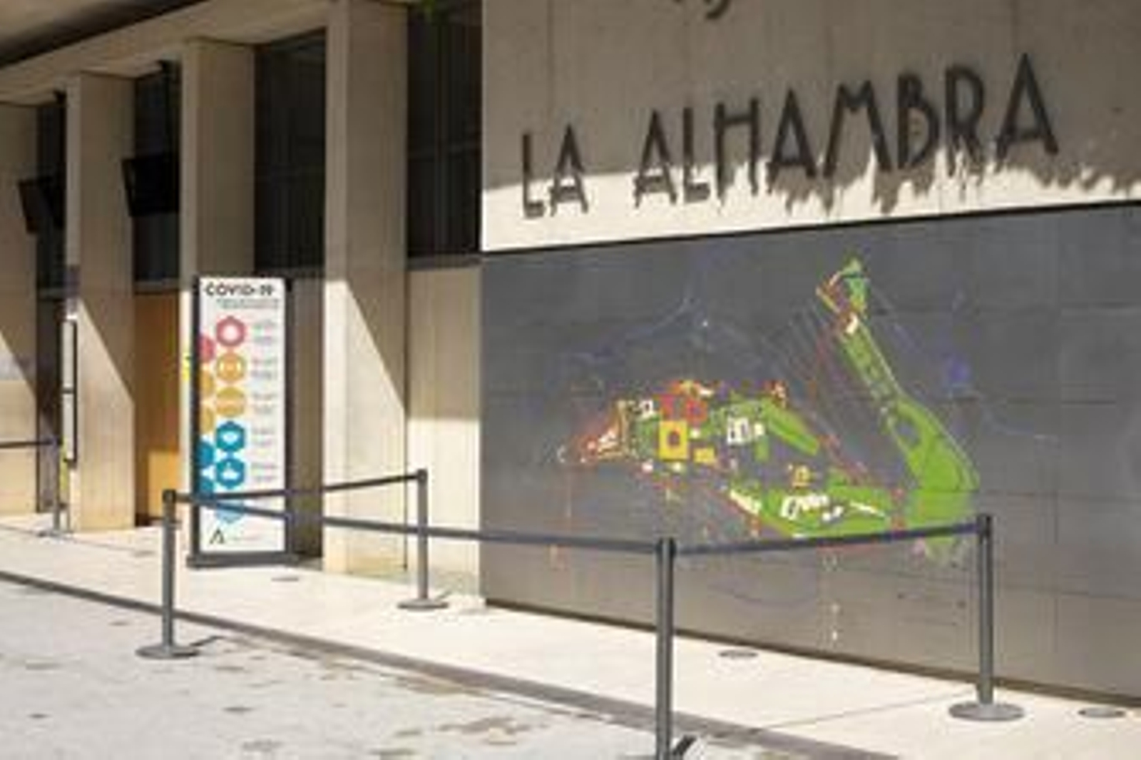 Fotos: así prepara la Alhambra la reapertura del miércoles