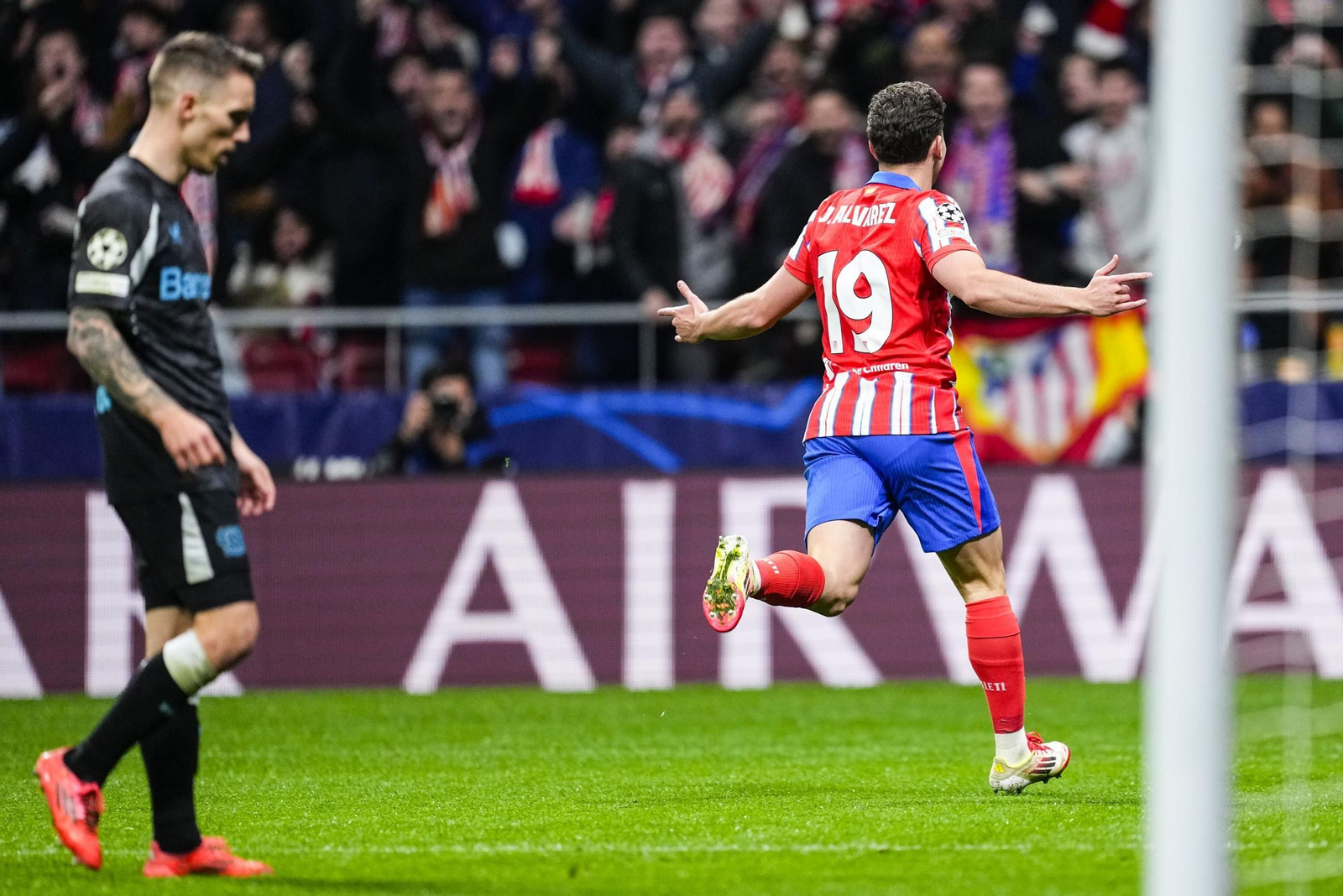 Las fotos del Atlético de Madrid - Bayer Leverkusen