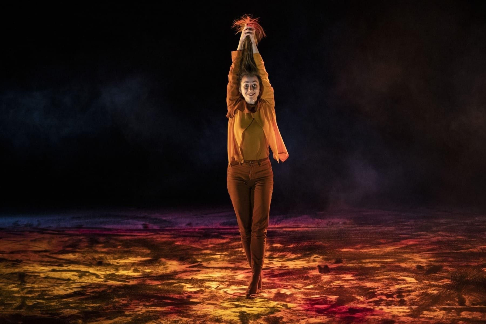 Un momento del espectáculo ‘Natanam’ de Da.Te Danza. Un momento del espectáculo ‘Natanam’ de Da.Te Danza.