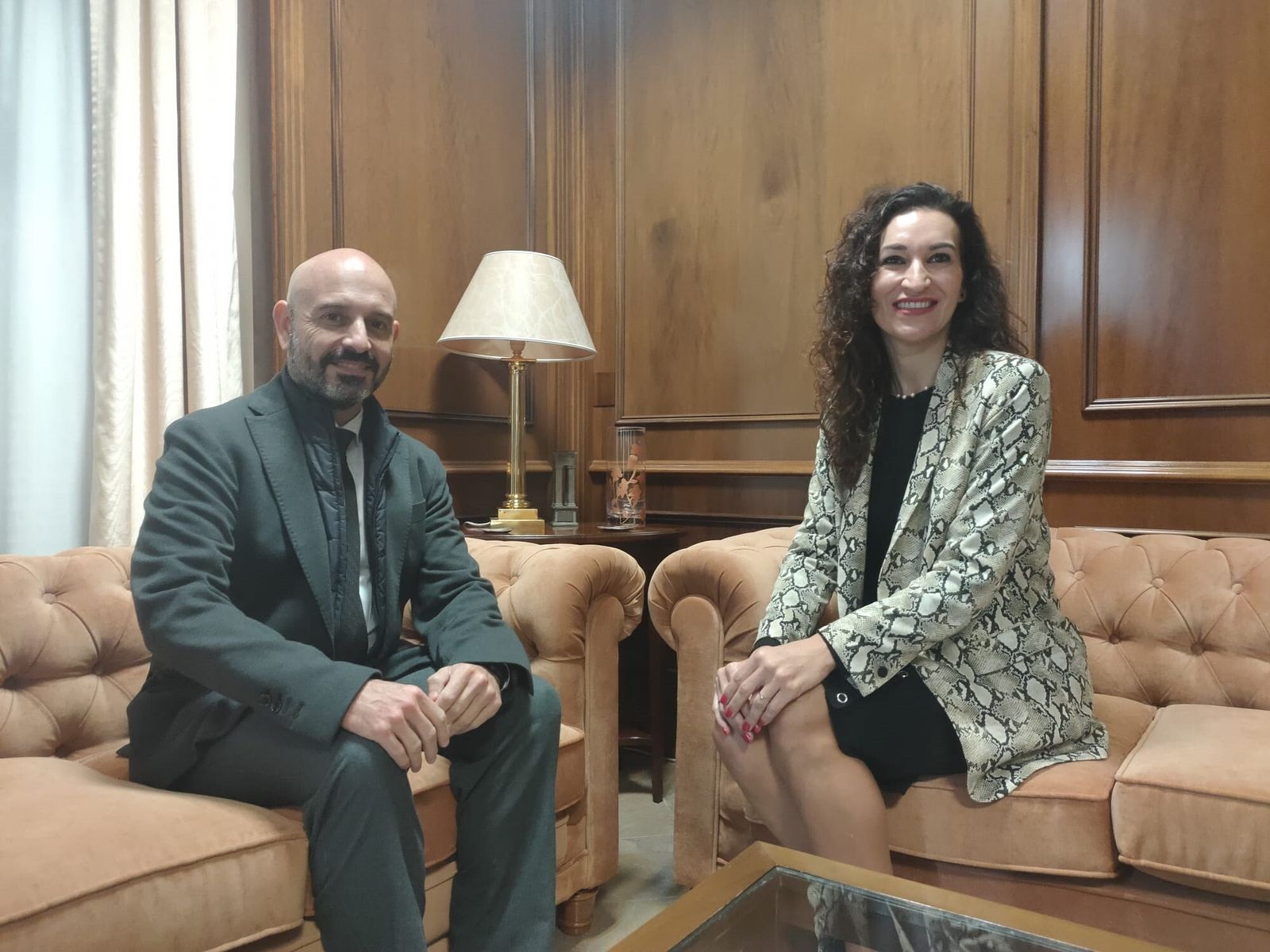 Javier Salas y Amaya Martínez.