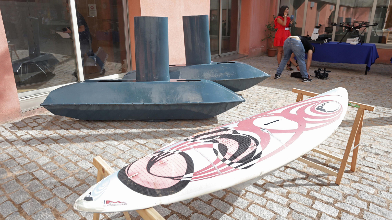 Fotos de los 'narcodrones' incautados por la Policía Nacional en Algeciras Fotos de los 'narcodrones' incautados por la Policía Nacional en Algeciras