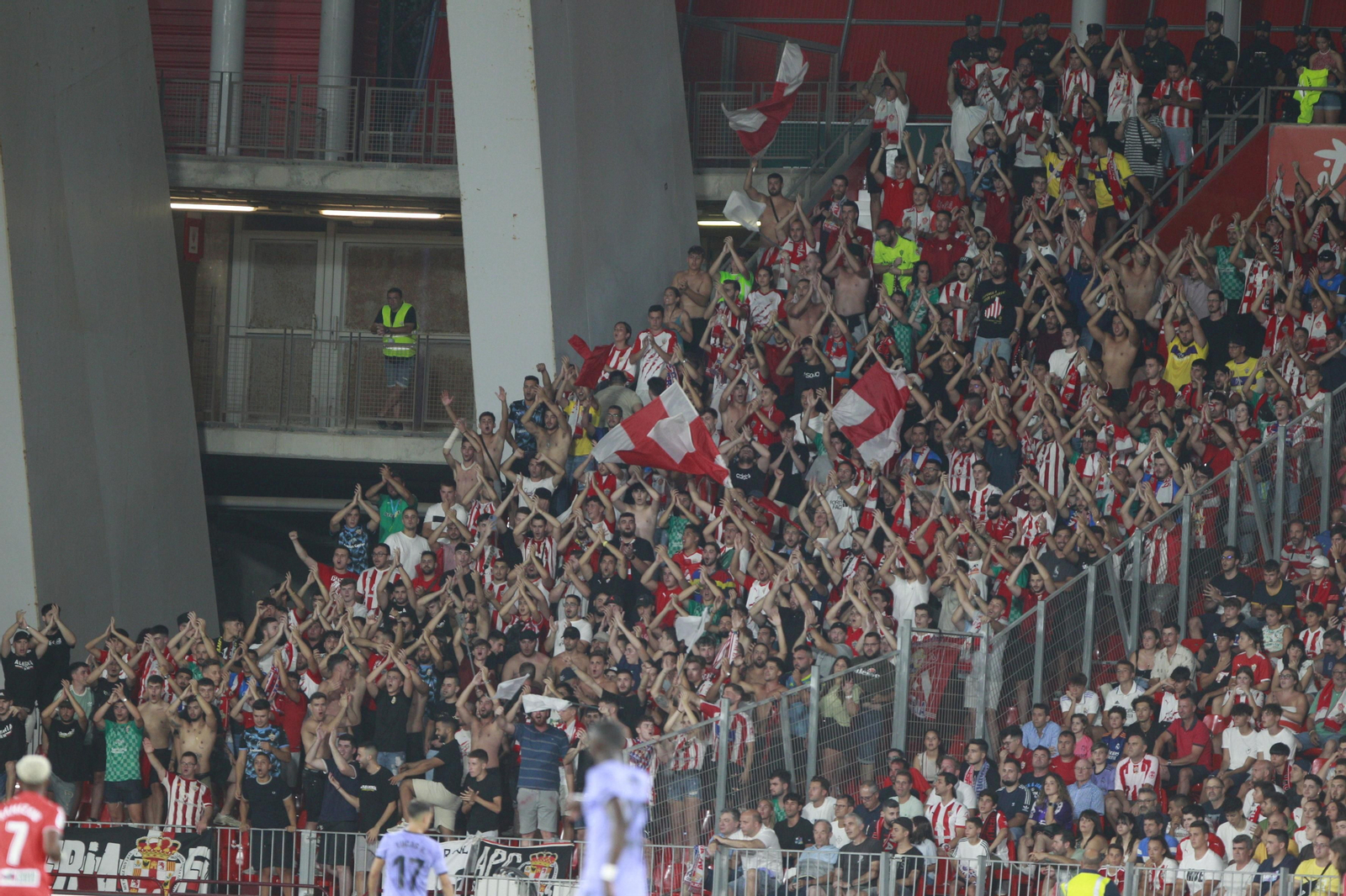Imágenes del partido U.D. Almería-Real Madrid C.F. de la Liga Santander