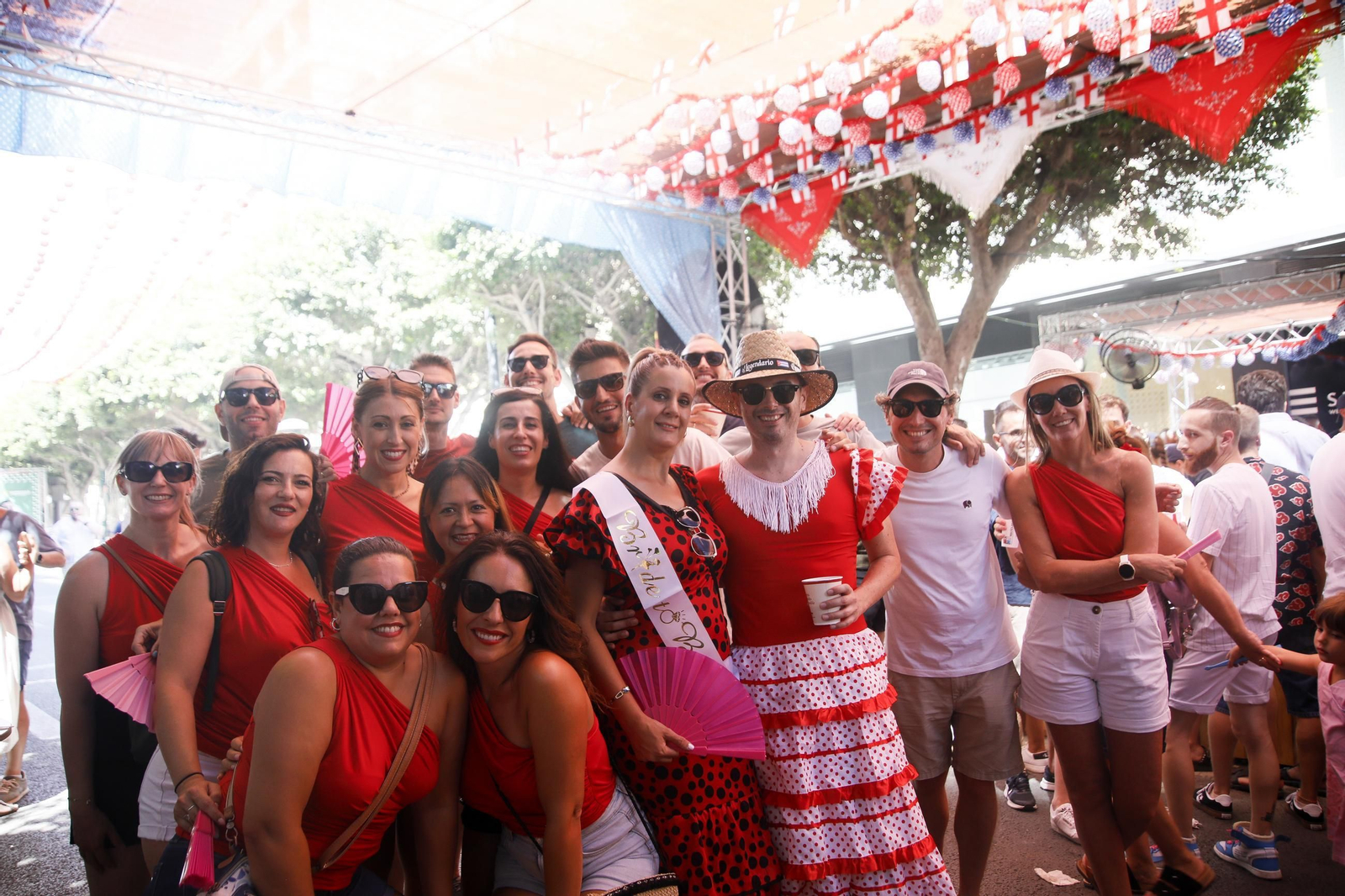 Imágenes del primer día de la feria de Almería