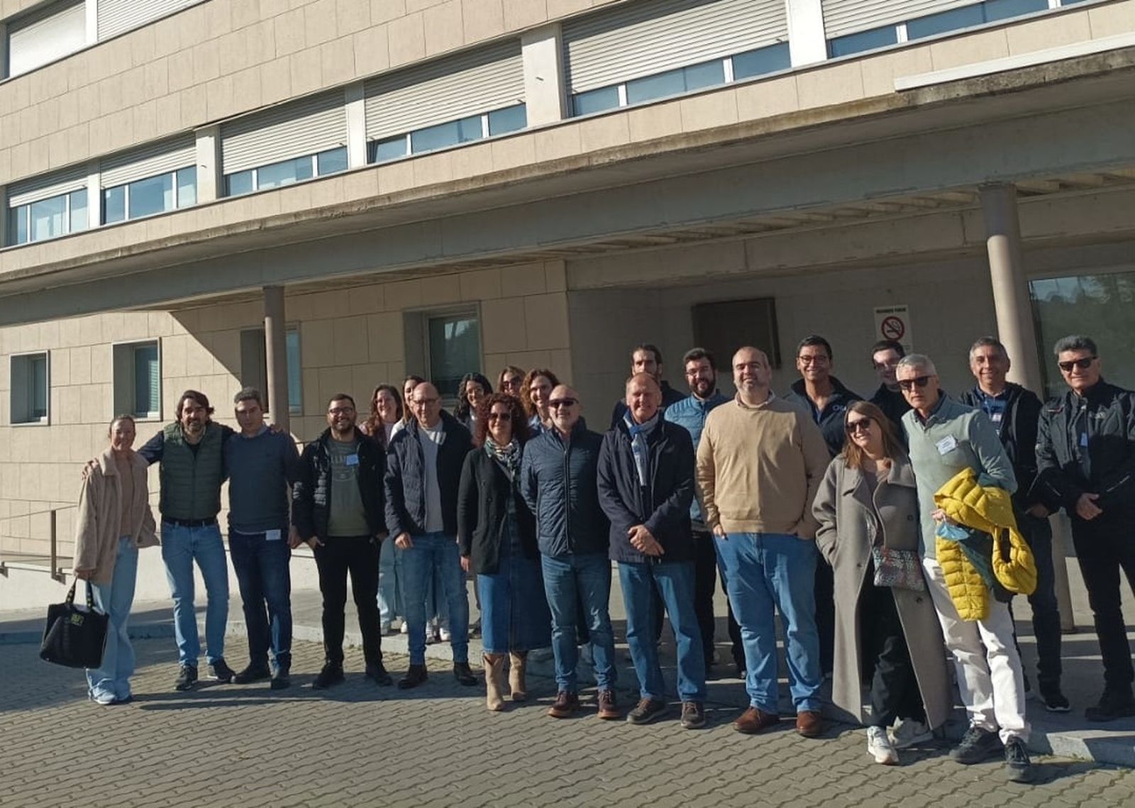 Una imagen de los profesionales participantes.