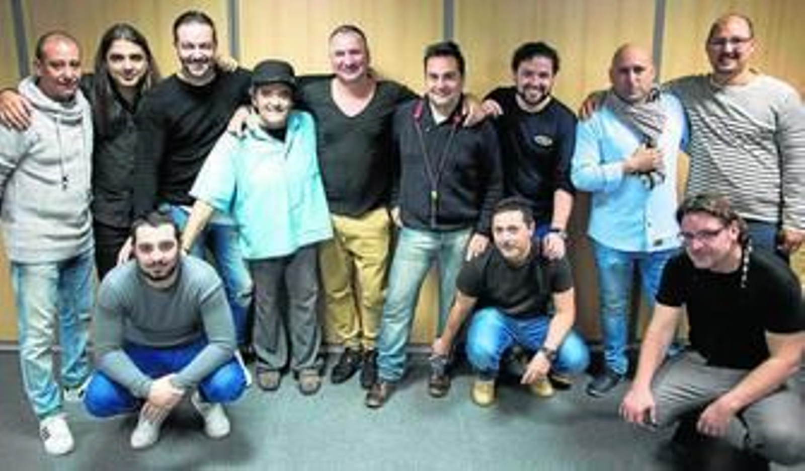 El grupo de 'Los doce' casi al completo. El grupo de 'Los doce' casi al completo.