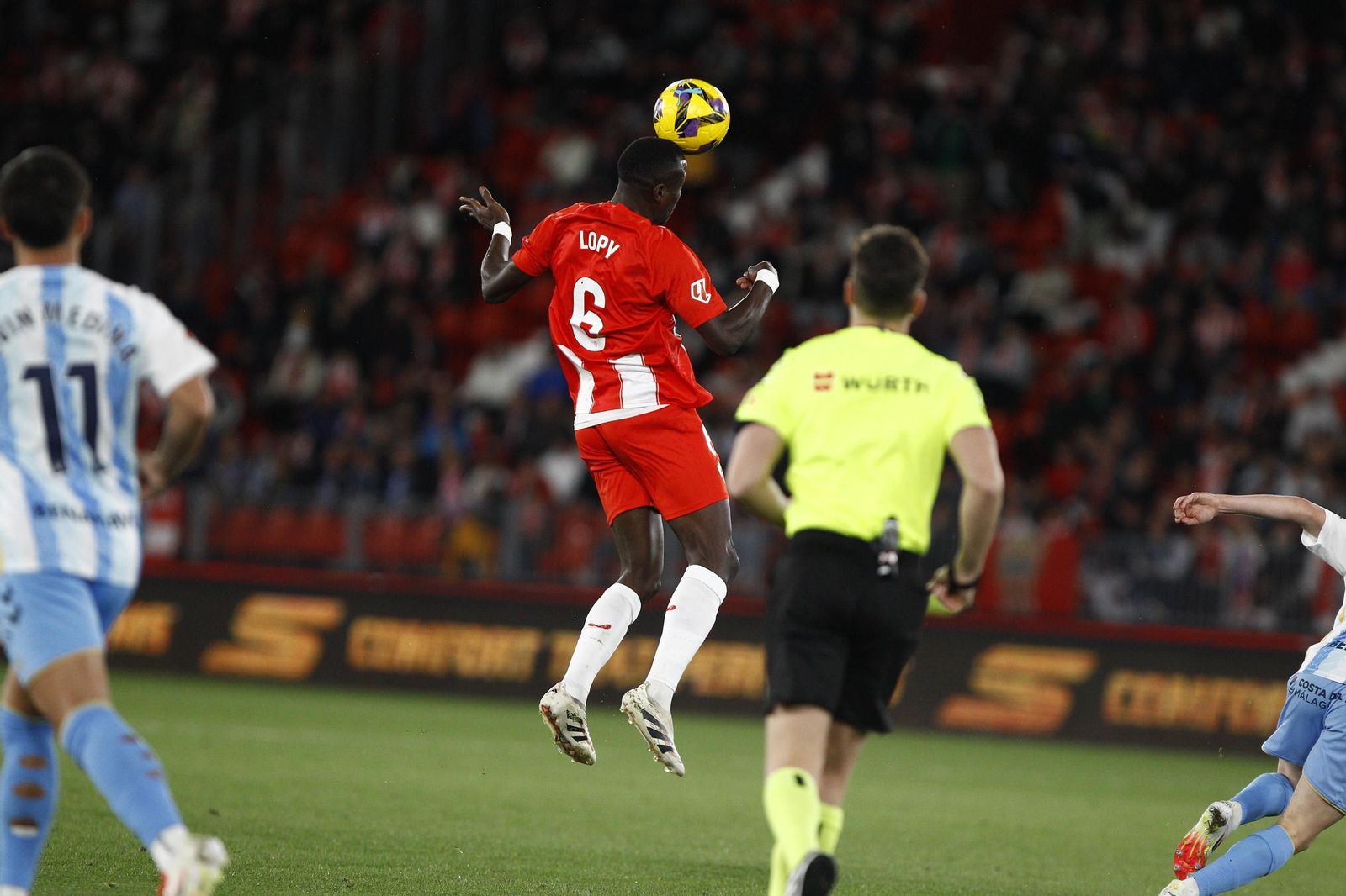 Las mejores imágenes del U.D. Almería-Málaga C.F.