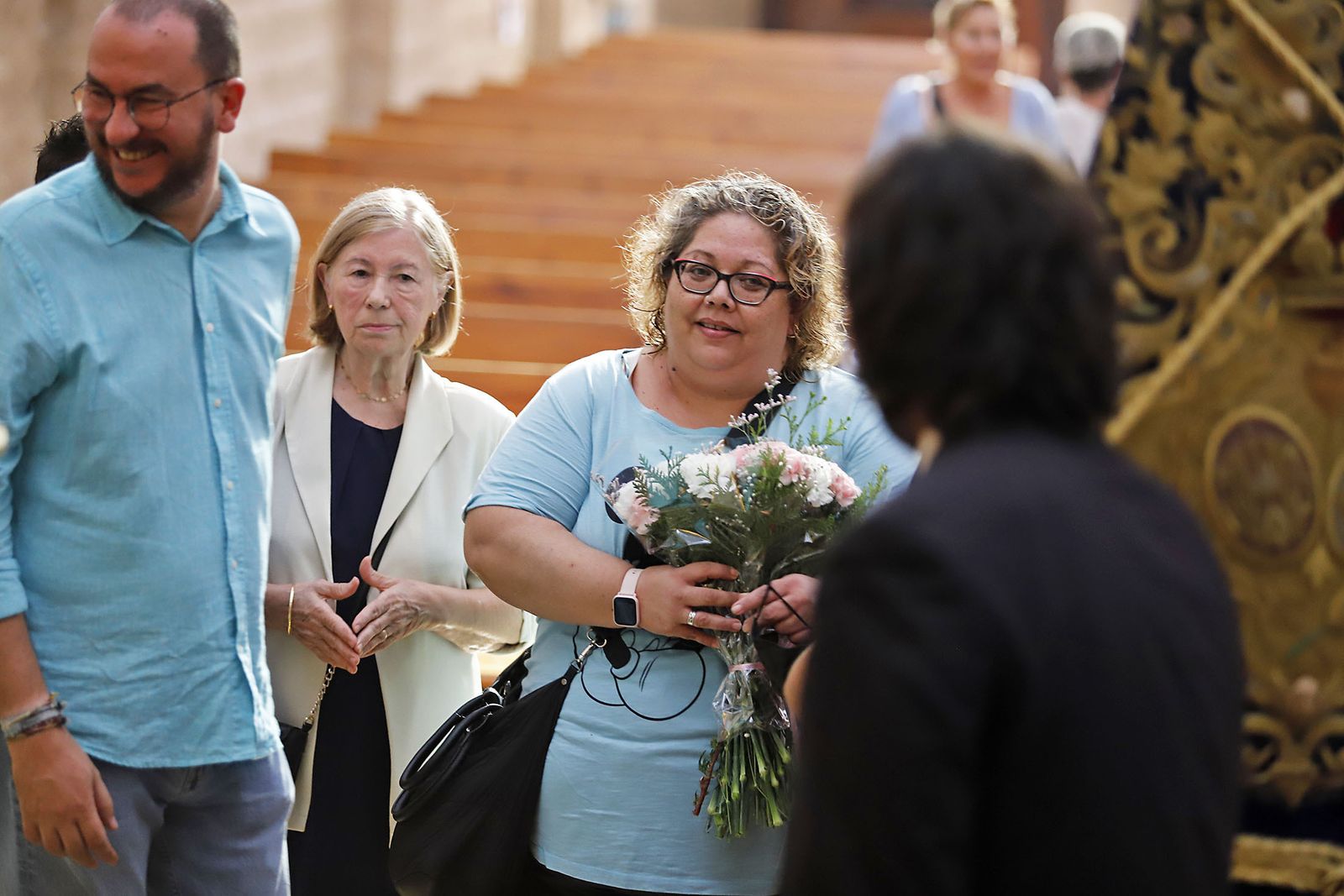 La Virgen de La Victoria regresa a la Parroquia del Sagrado Corazón de Jesús