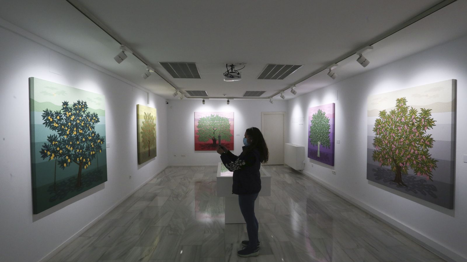 Exposición "Árboles" de Evaristo Guerra