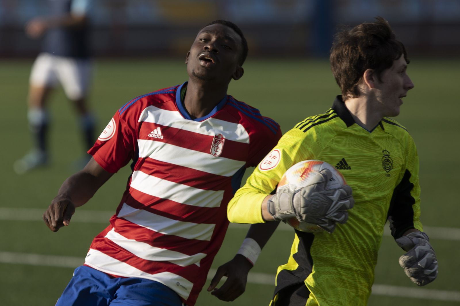 Eghosa lamenta una ocasión fallida.