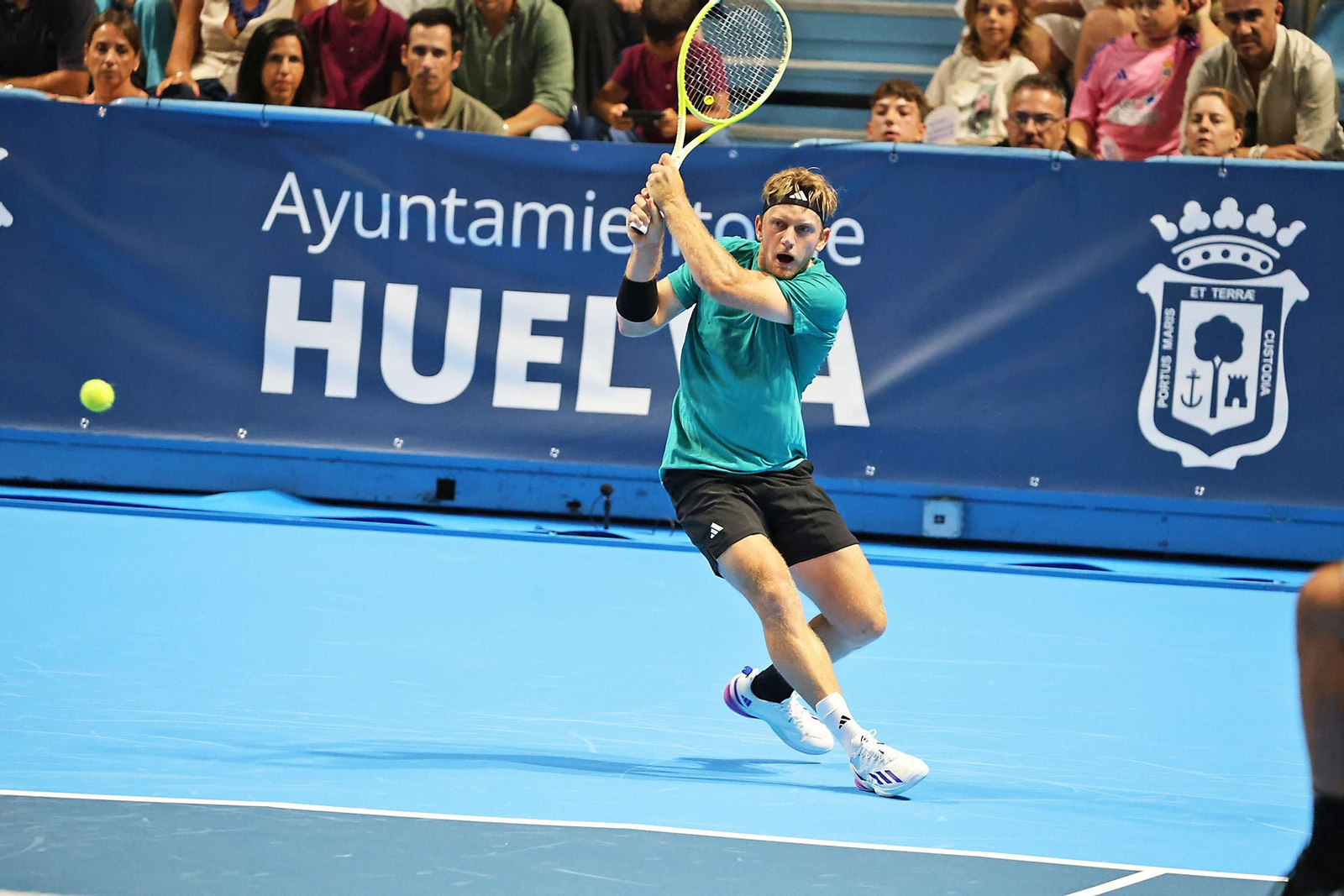 Imágenes de la final masculina de la Copa del Rey de tenis entre Daniil Medvedev y Alejandro Davidovich