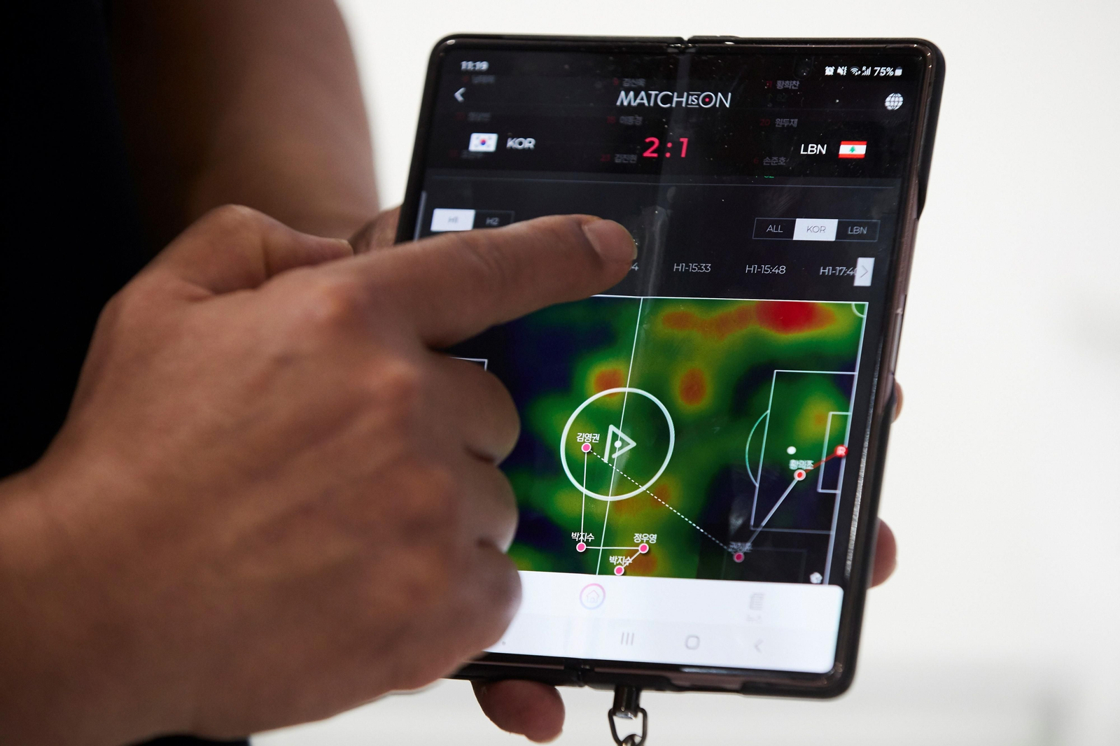 Una 'app' elaborada con inteligencia artificial.