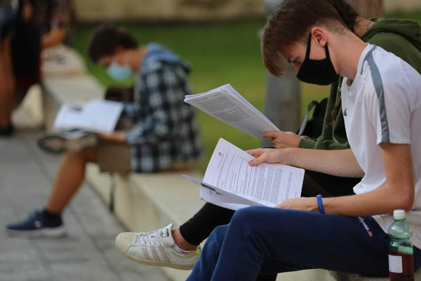 Las fotos de las pruebas de acceso a la Universidad de septiembre