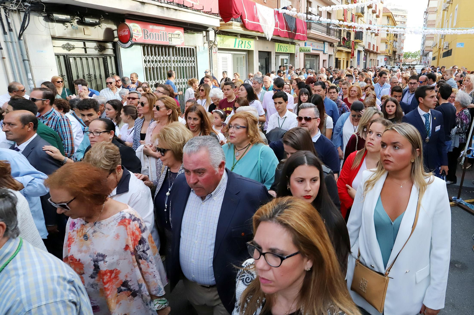 Imágenes de la función y traslado de la Hermandad del Rocío de Huelva