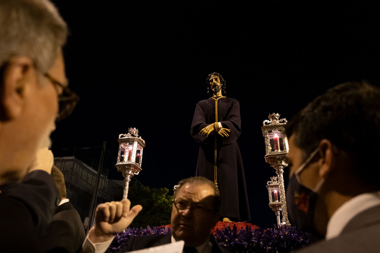 El vía crucis del Cautivo de Santa Genoveva, en imágenes