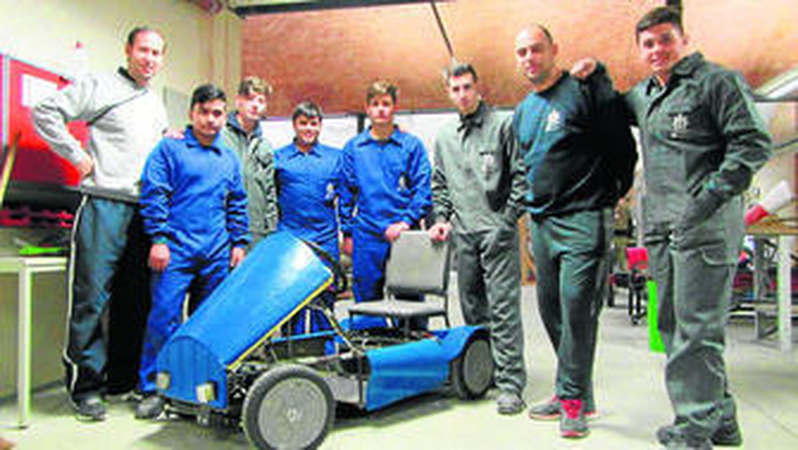 En Alemania trabajaron en la construcción de un buggy.