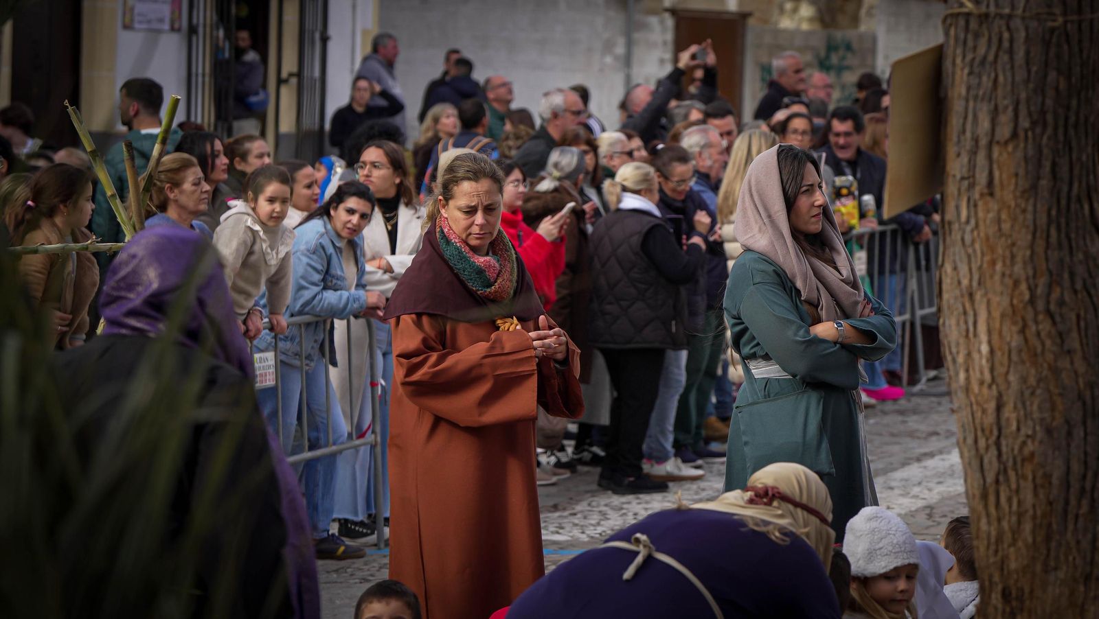El Belén Viviente de la plaza de San Lucas de Jerez en imágenes