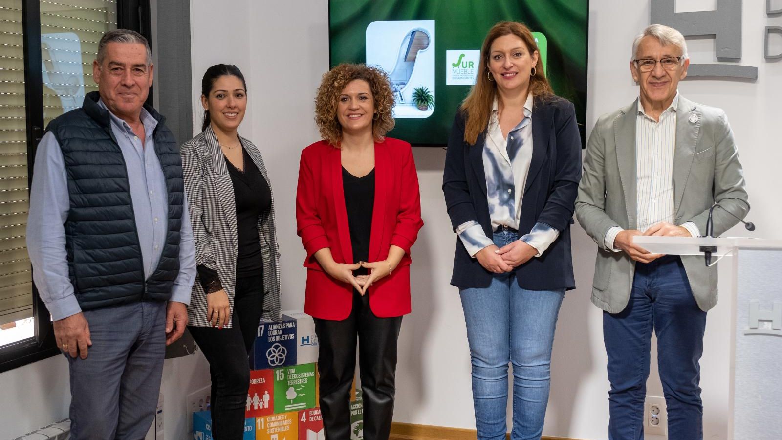 Presentación en la Diputación de Huelva.