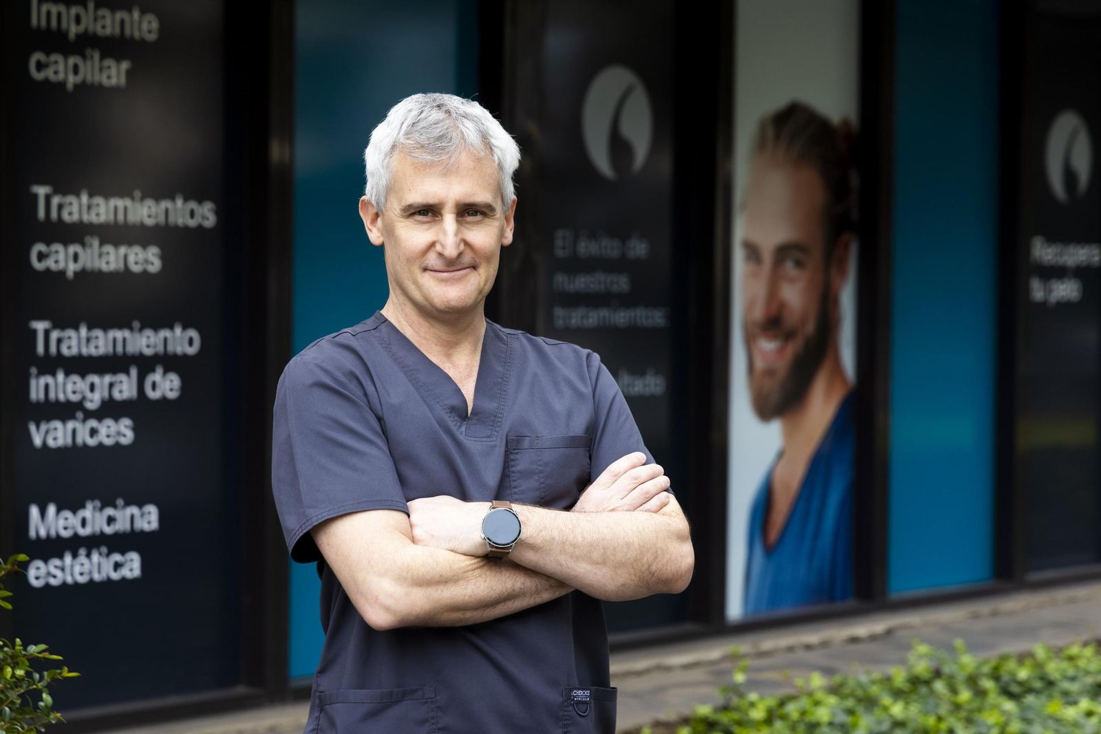 Luciano Montini, doctor y director de medicina capilar en Clínica Keller