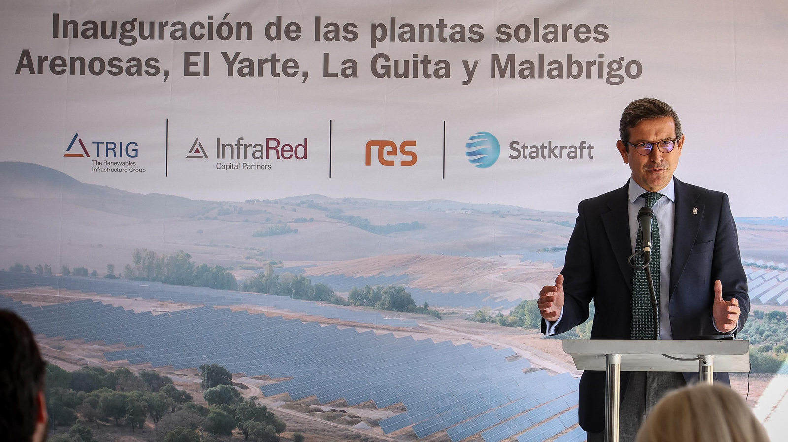 Inauguración de cuatro plantas solares