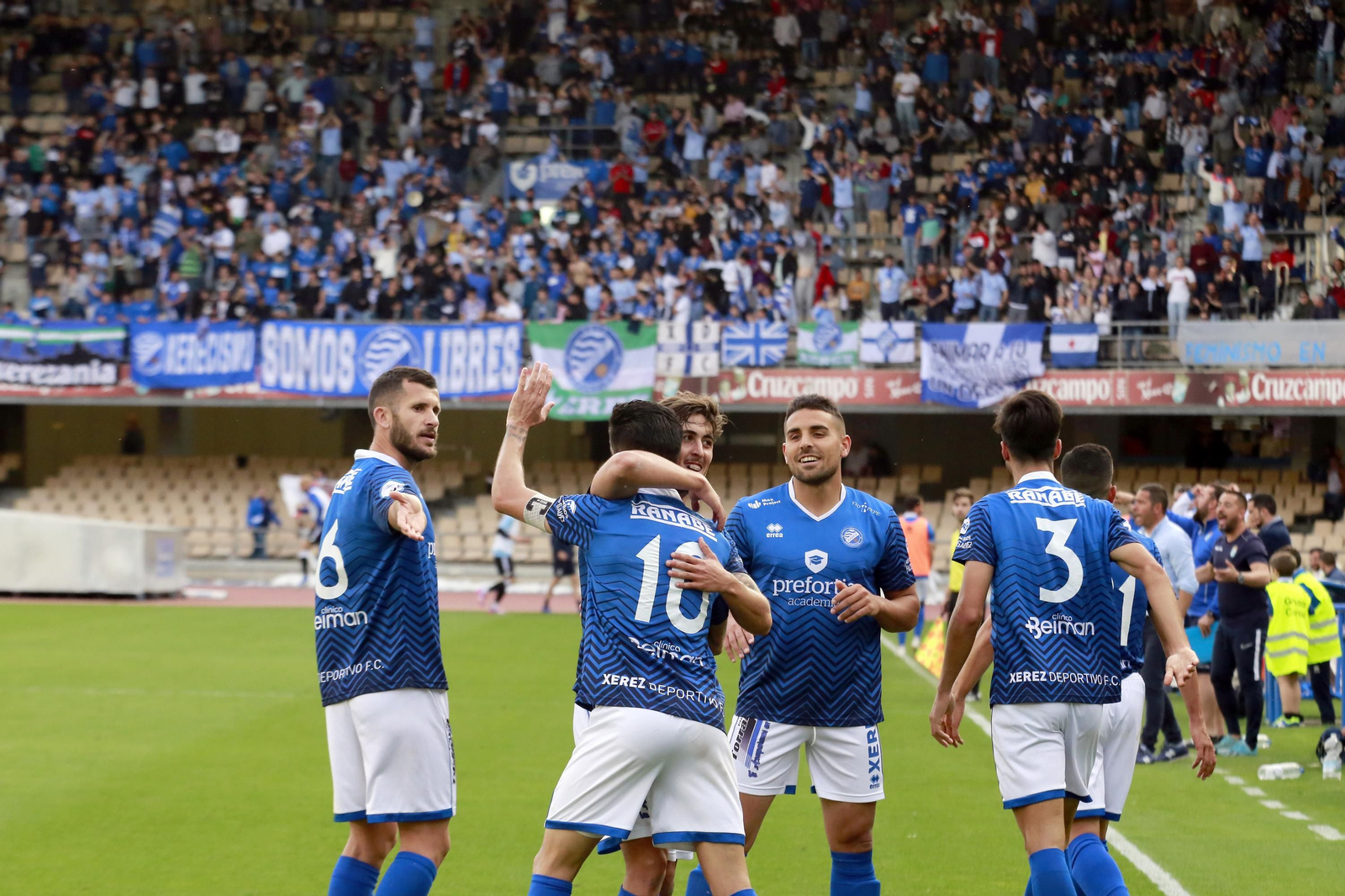 Derbi entre Xerez DFC y Xerez CD en Chapín