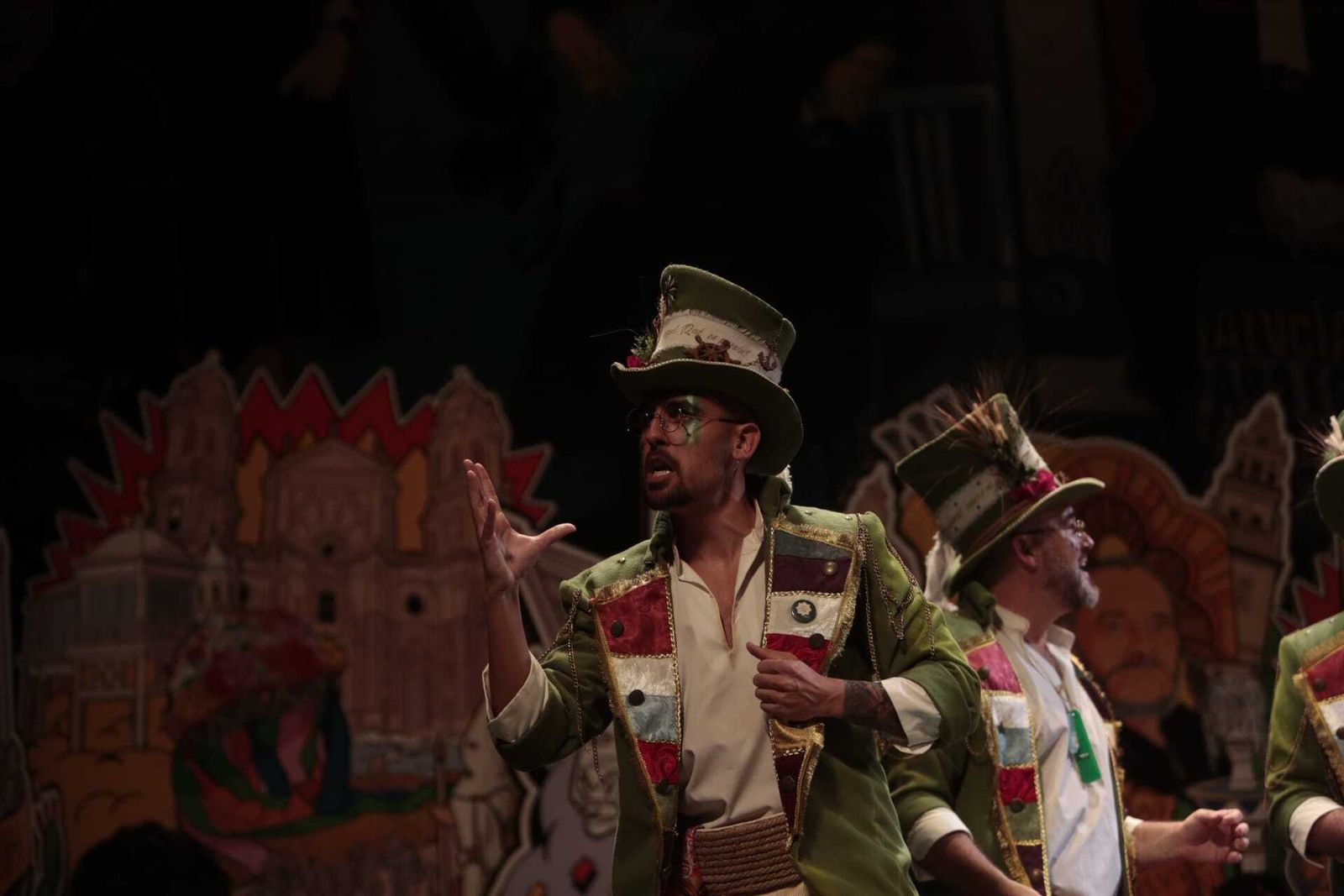 Un momento de la actuación de 'Matria'.