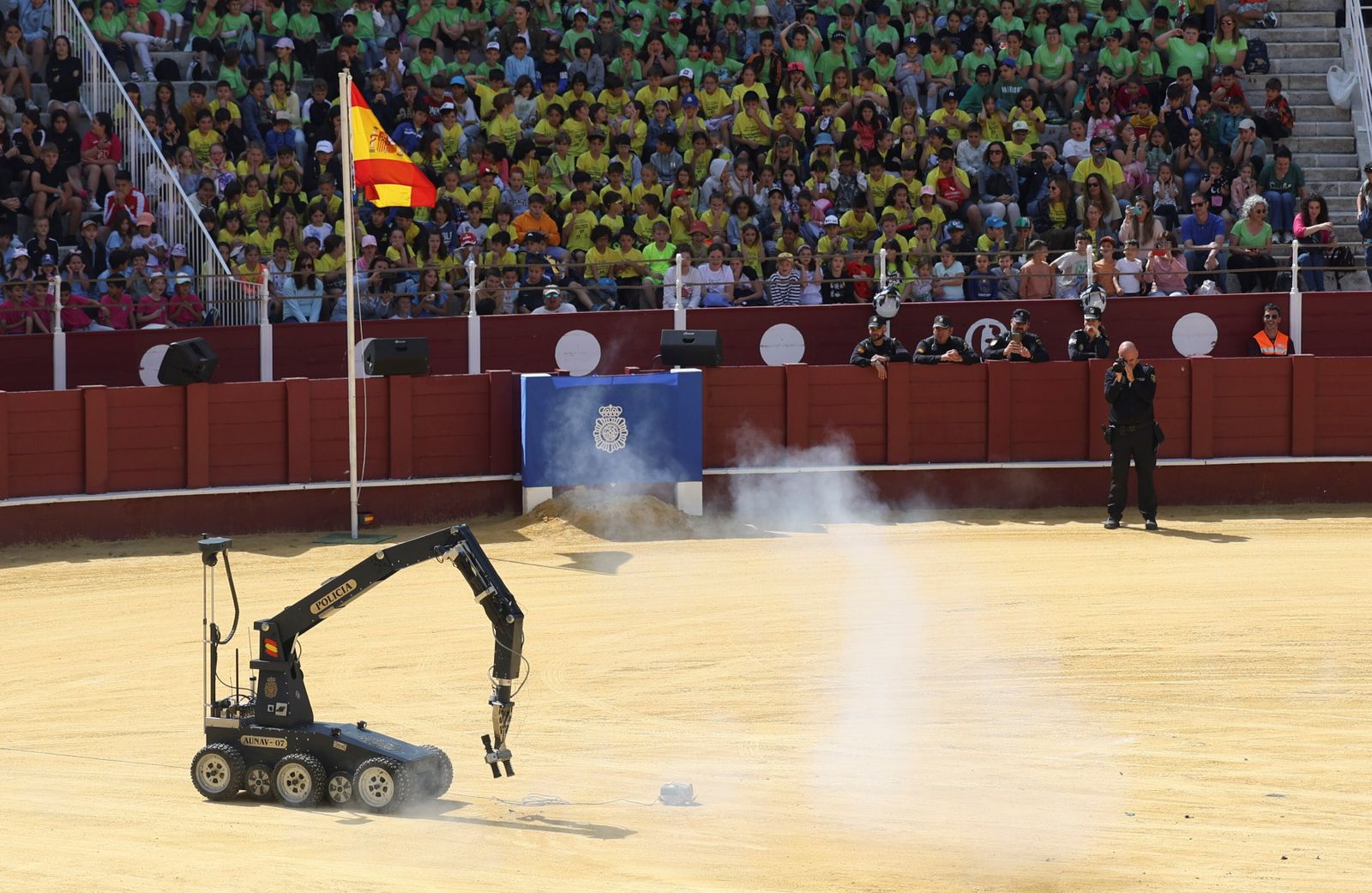 X Encuentro con Escolares de Málaga con la Policía Nacional