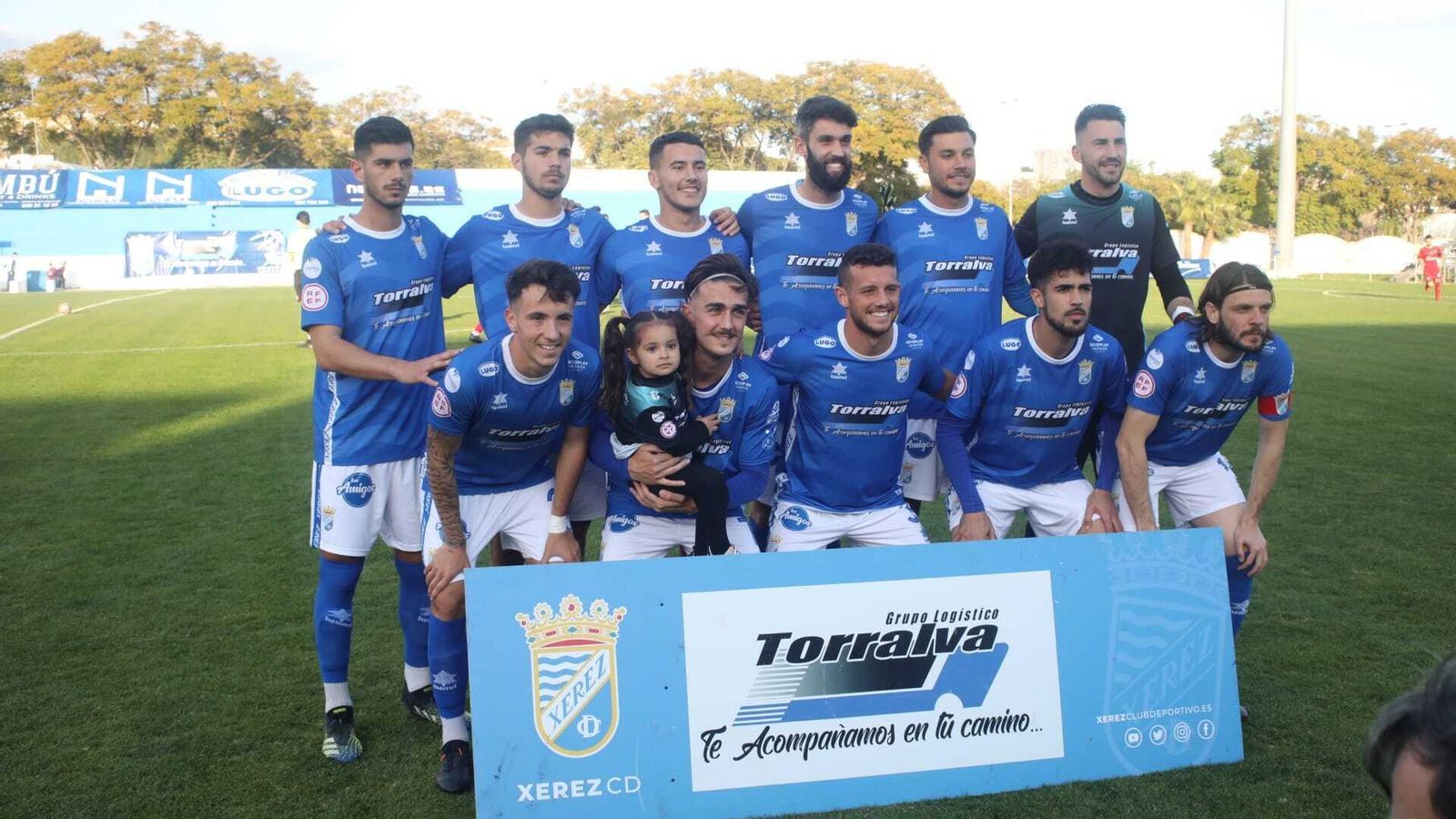 Formación que ha presentado el Xerez CD contra el Utrera