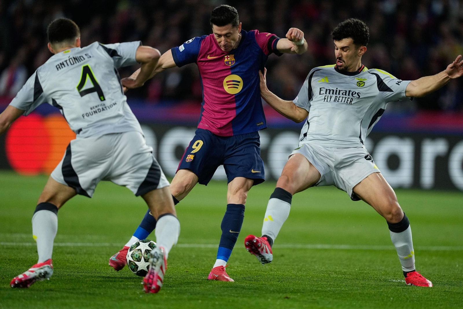 Las fotos del Barcelona - Benfica