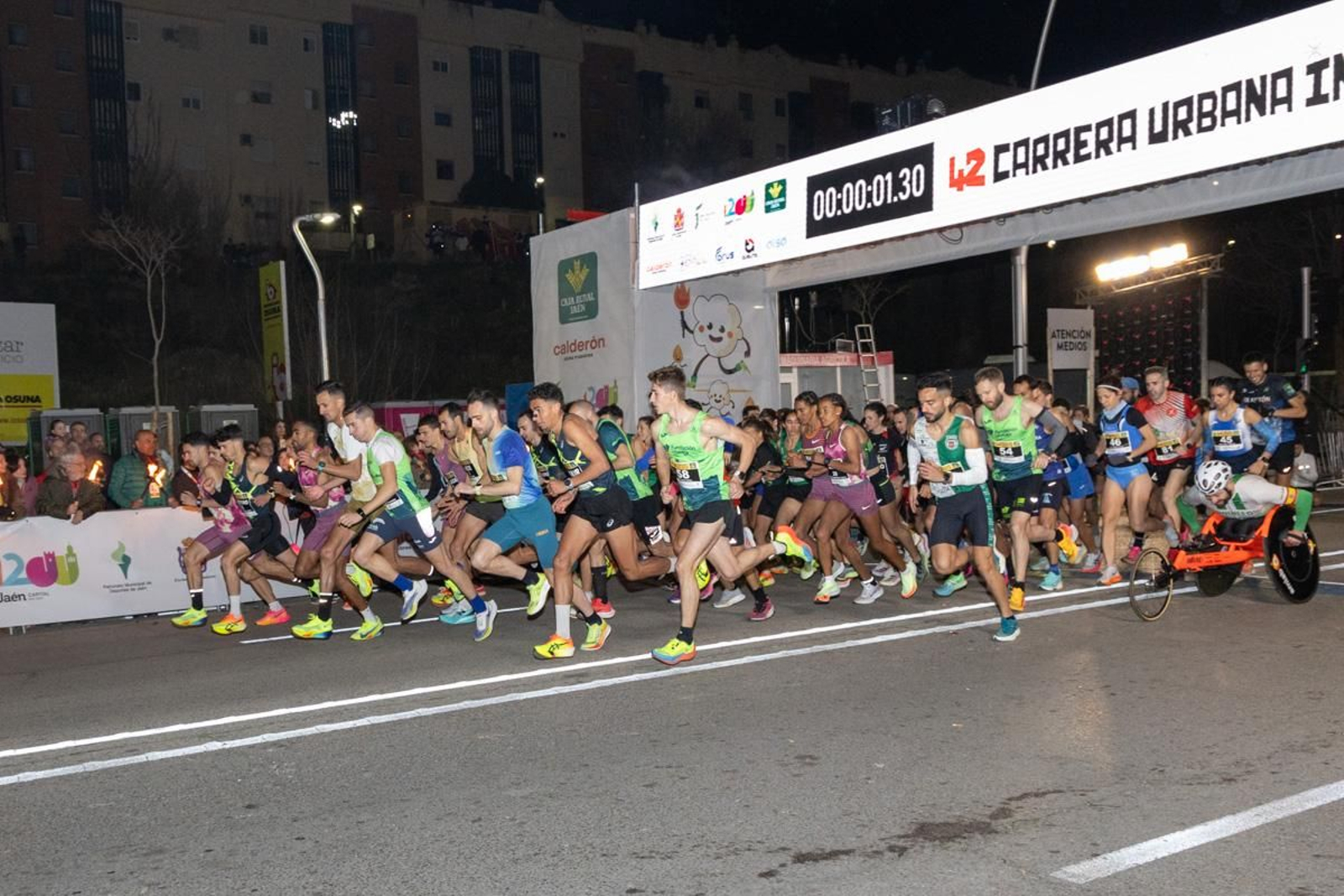 La tradicional cita deportiva calienta motores en Jaén capital.