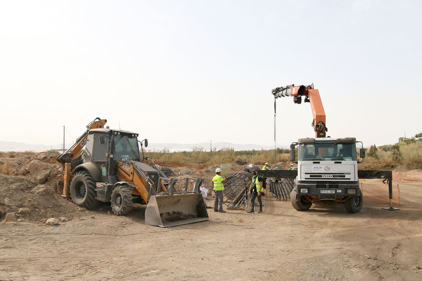 Fotogalería de la visita del ministro Félix Bolaños a las obras del AVE