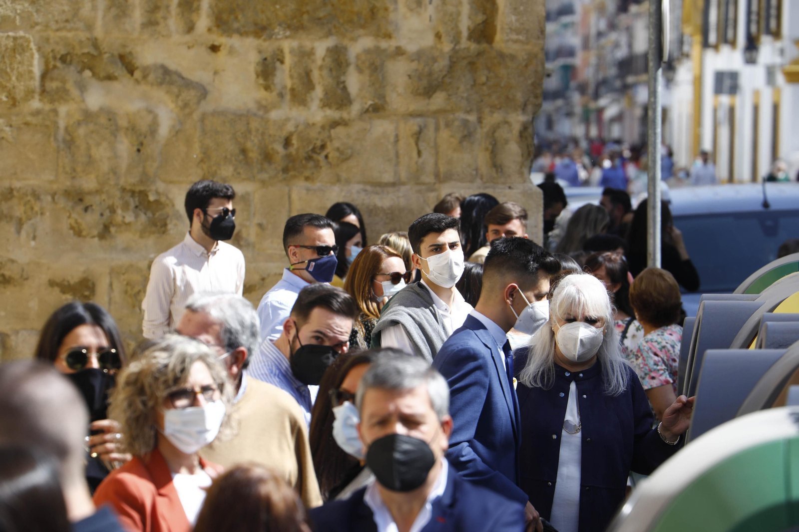 La hermandad de la Entrada Triunfal del Domingo de Ramos en Córdoba, en fotografías