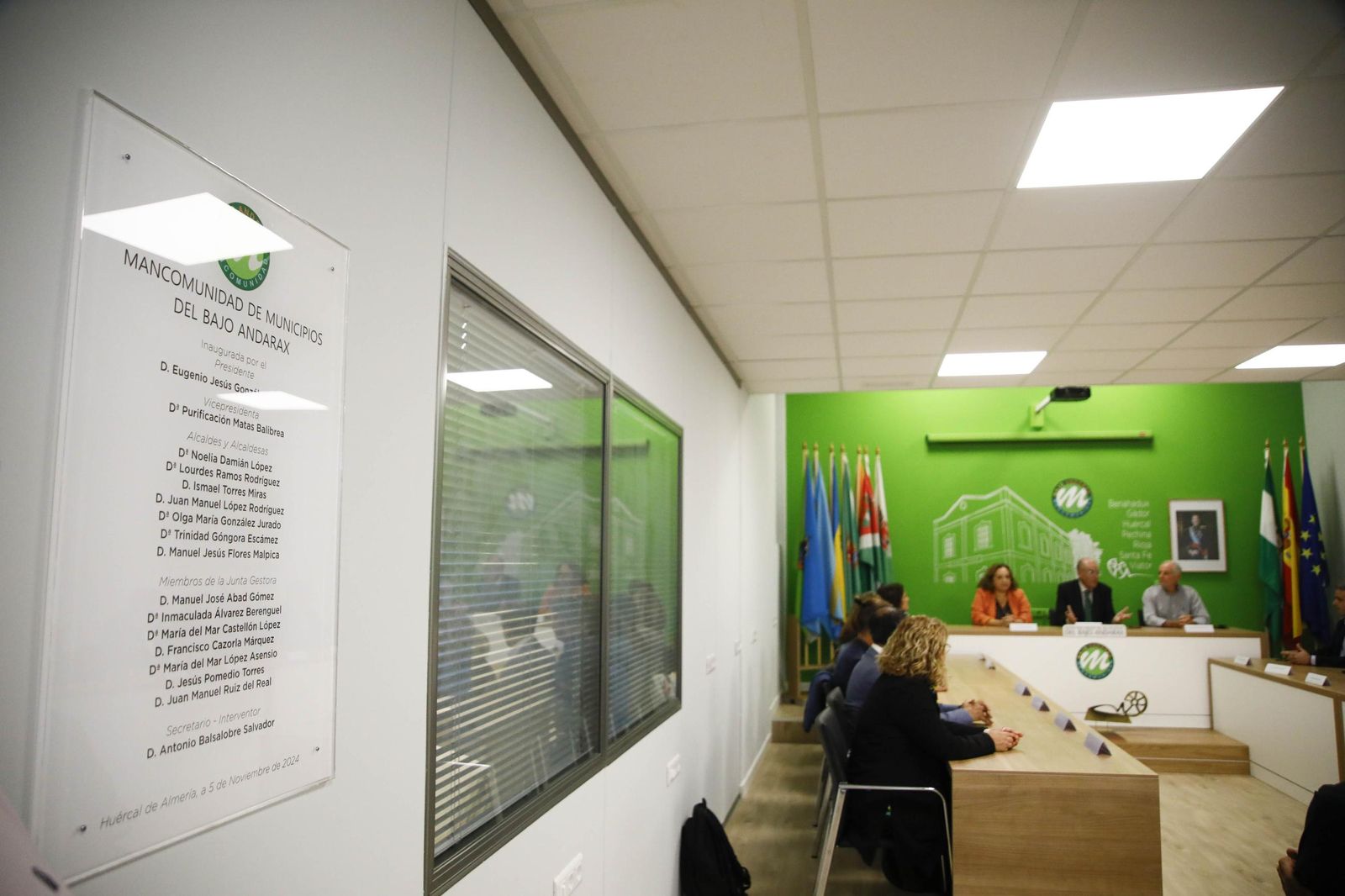 La inauguración de la nueva sede de la Mancomunidad del Bajo Andarax, en imágenes