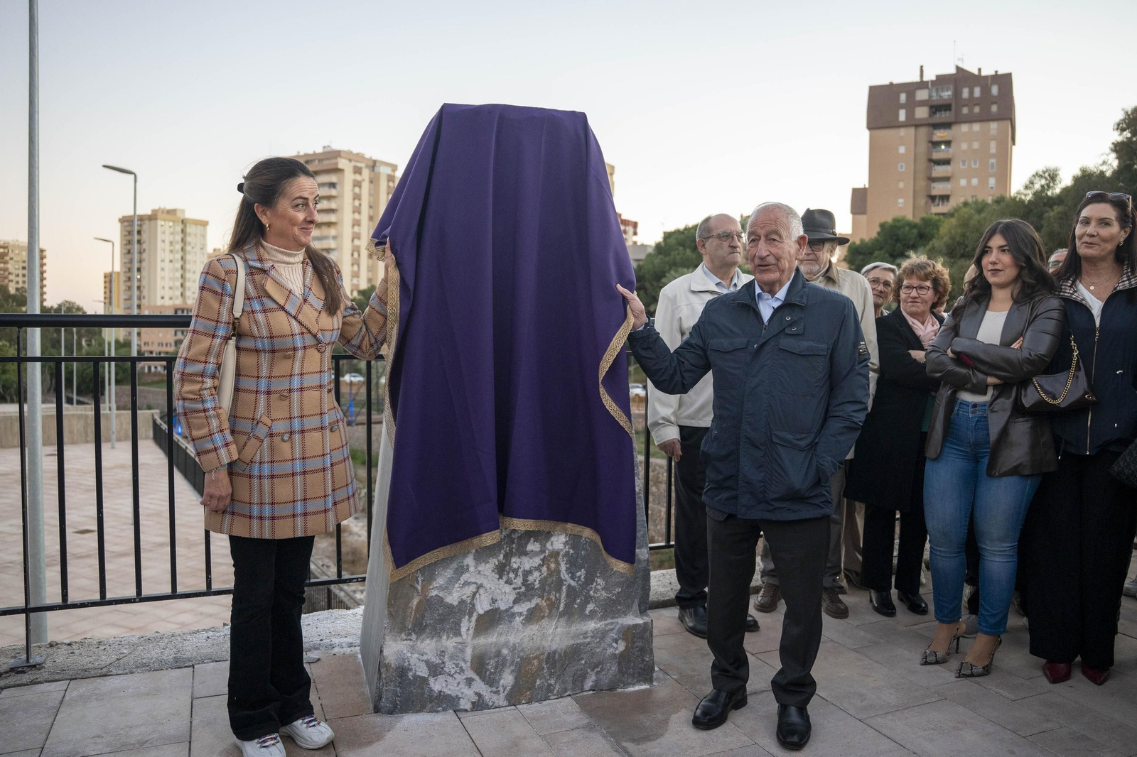 Las imágenes de la inauguración de la primera fase de la adecuación de la Rambla San Antonio de Aguadulce