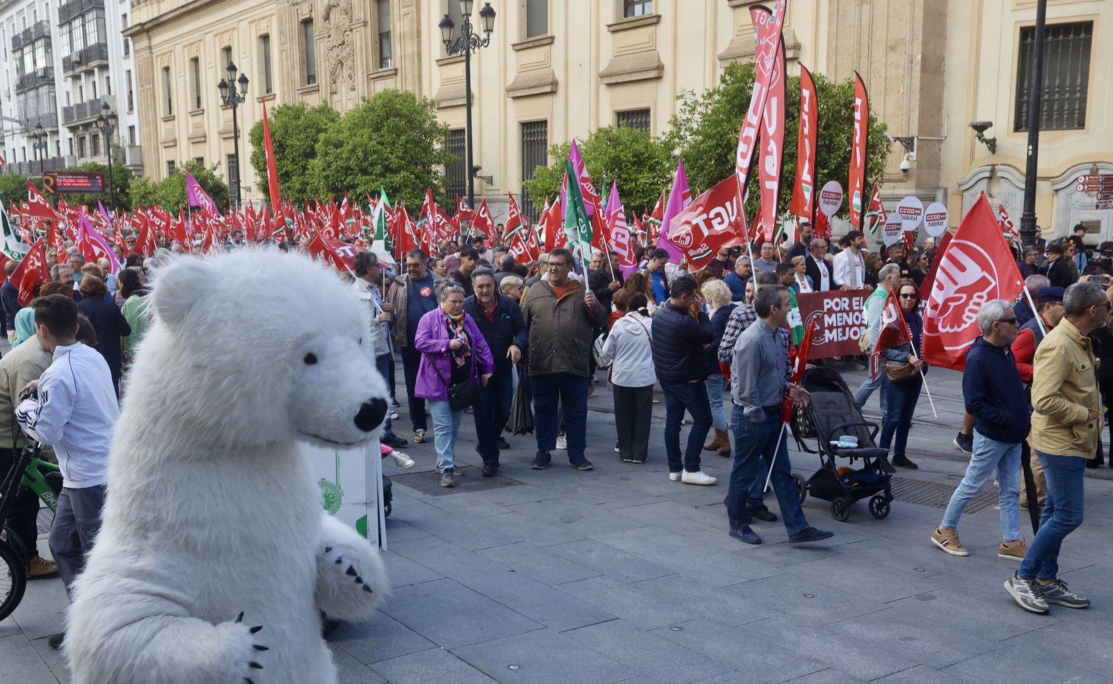 Manifestación día internacional del Trabajo