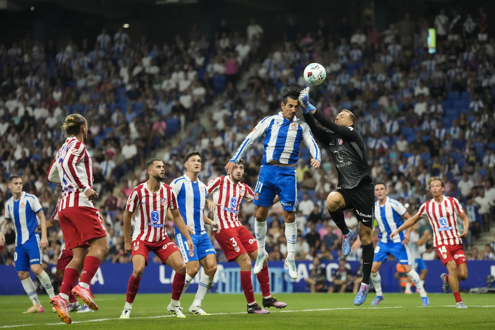 Las fotos del Espanyol - Atlético de Madrid