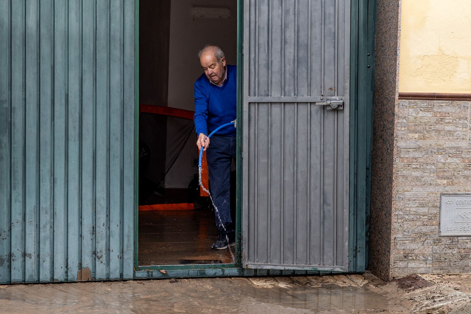 Así queda Monte Lope Álvarez después de la tromba de agua caída